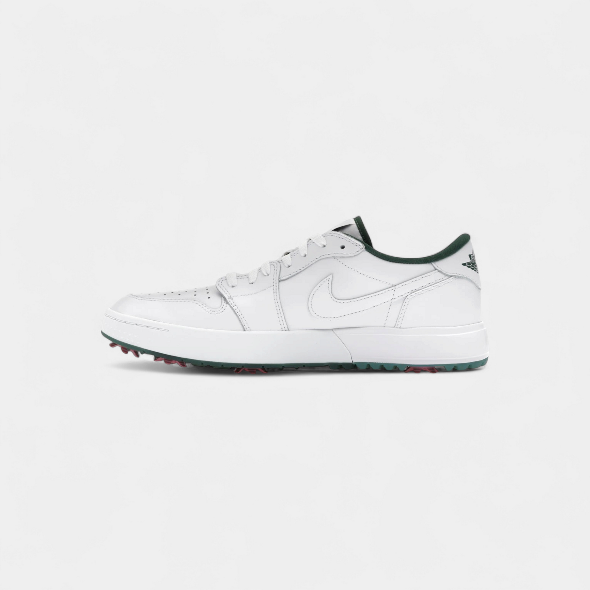 Jordan 1 Low Golf Spiked White Fir Elemental Pink