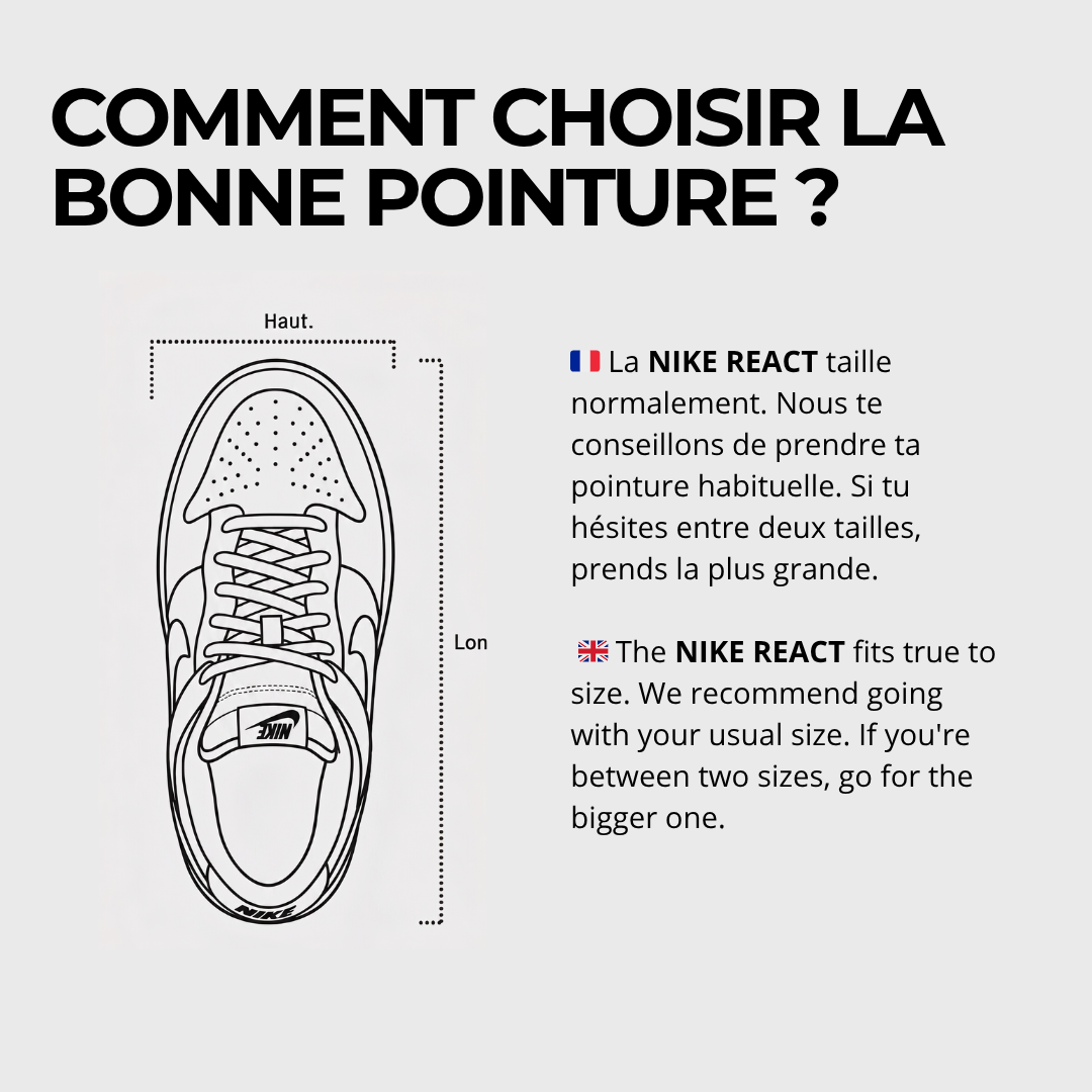 Guide des tailles
