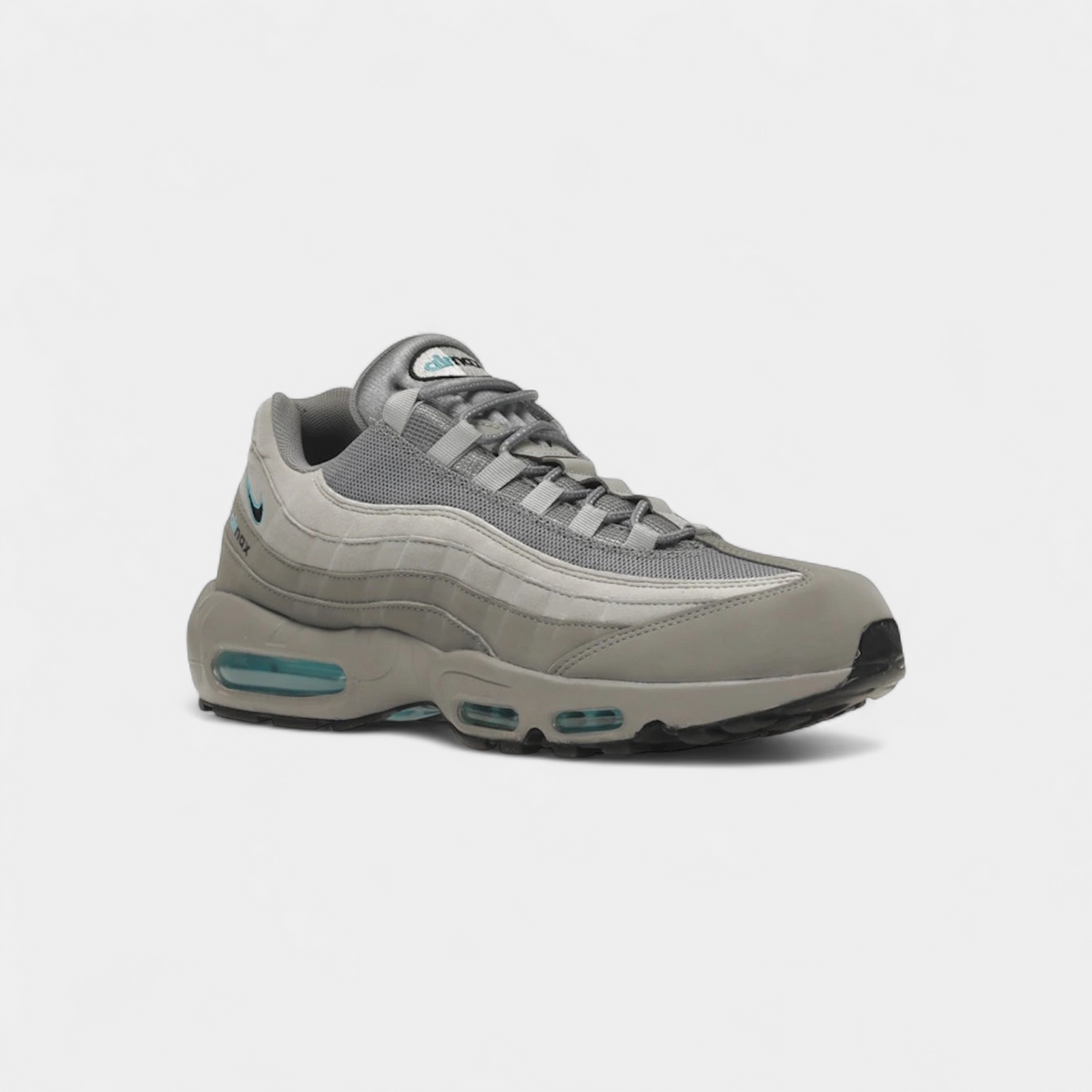 Nike Air Max 95 Retro Logo Grey Aqua