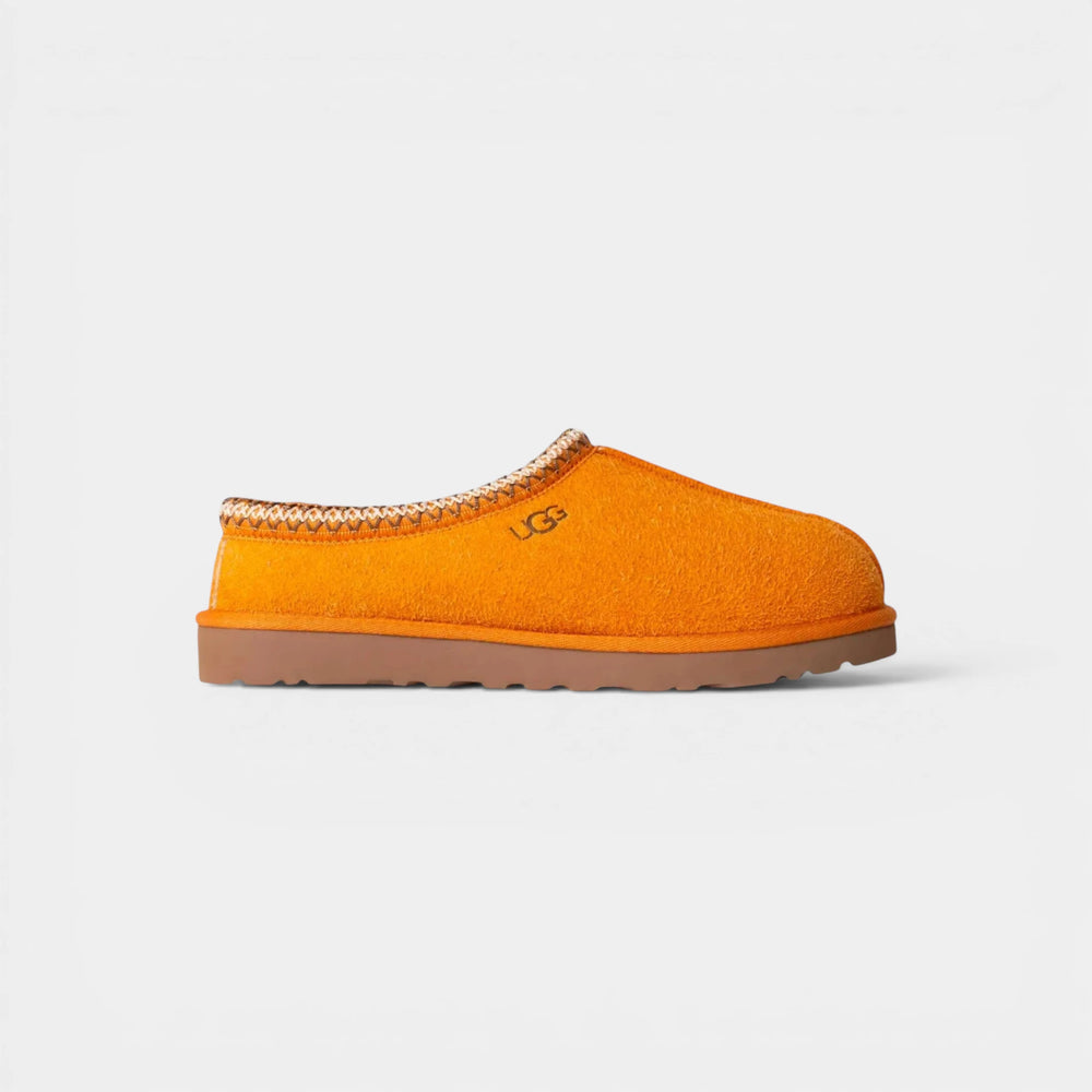 UGG Tasman Shaggy Suede Slipper Dark Apricot