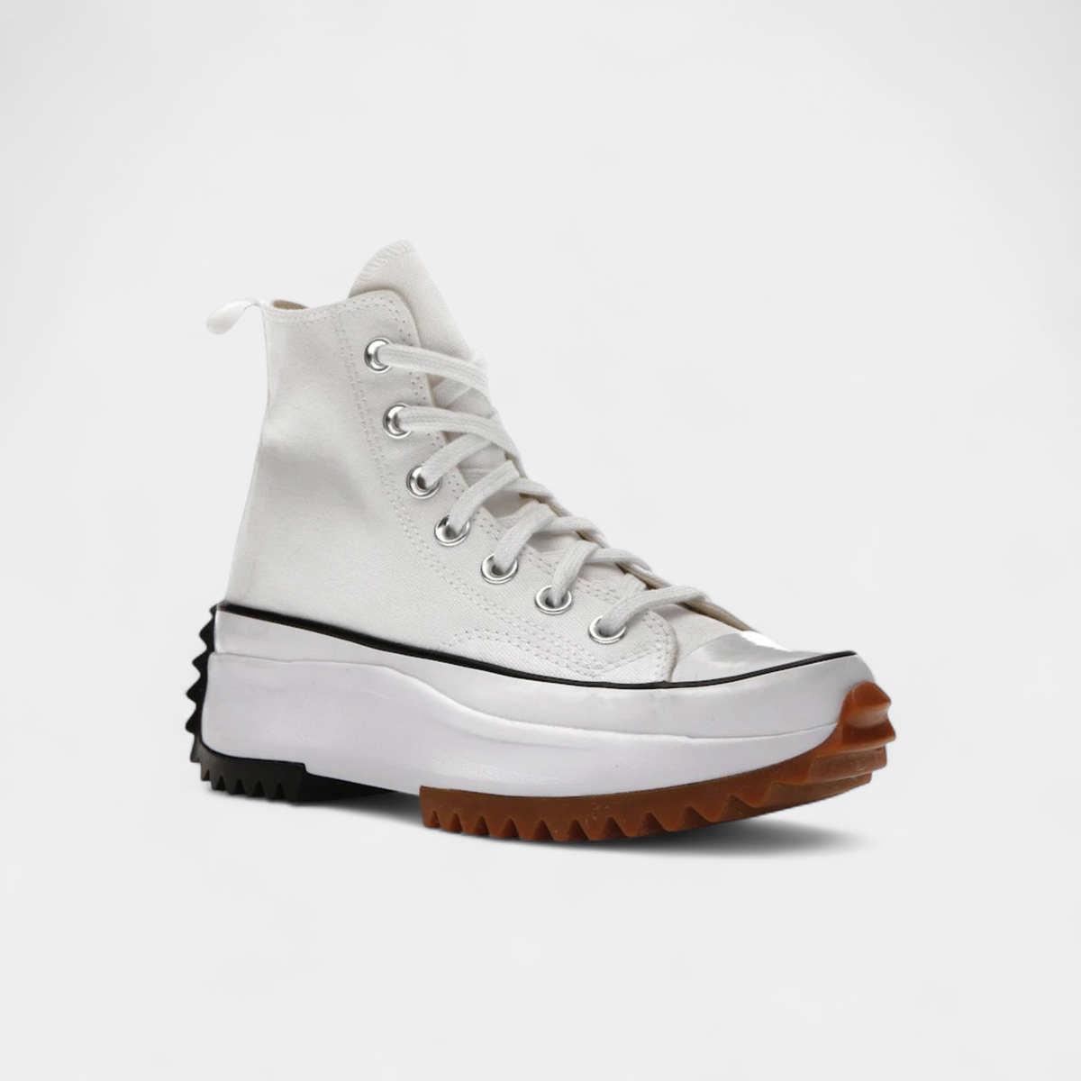 Converse Run Star Hike Hi White Black Gum