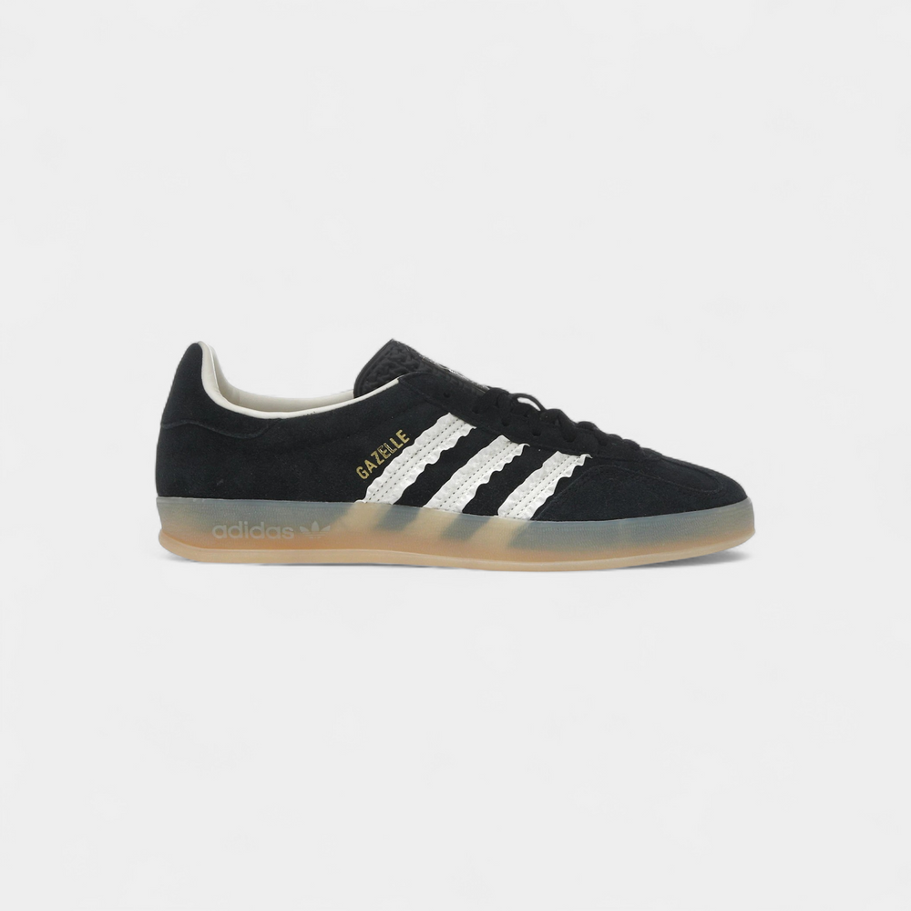 adidas Gazelle Indoor Core Black Cream White Gum (Women's)