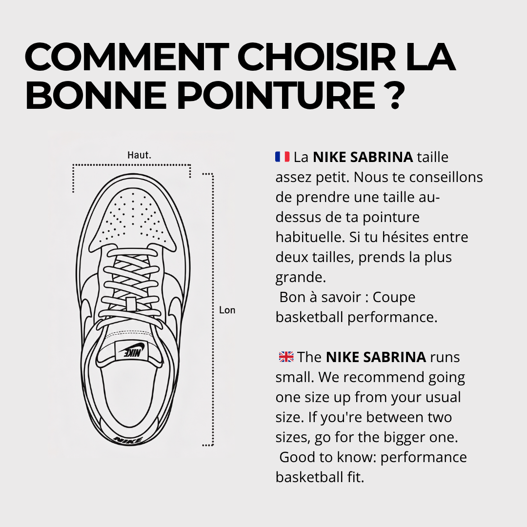 Guide des tailles
