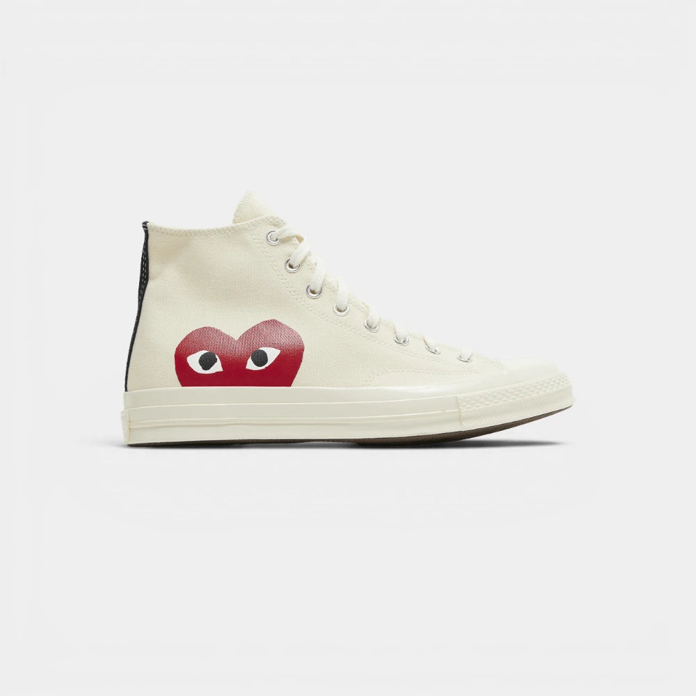 Converse Chuck Taylor All Star 70 Hi Comme des Garcons PLAY White