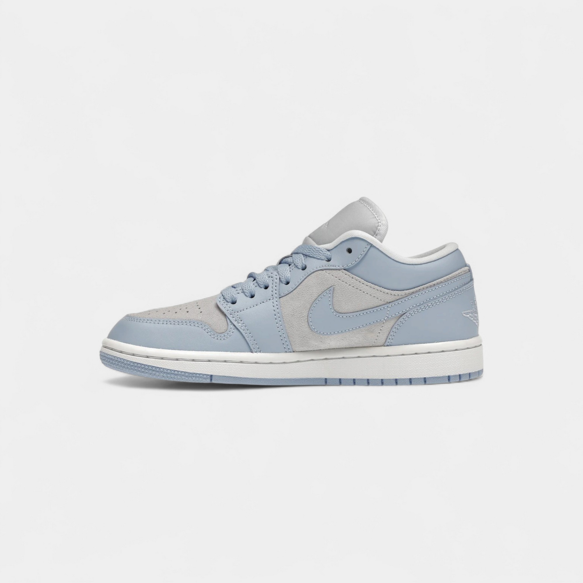 Jordan 1 Low Football Grey Aluminum (Women's)