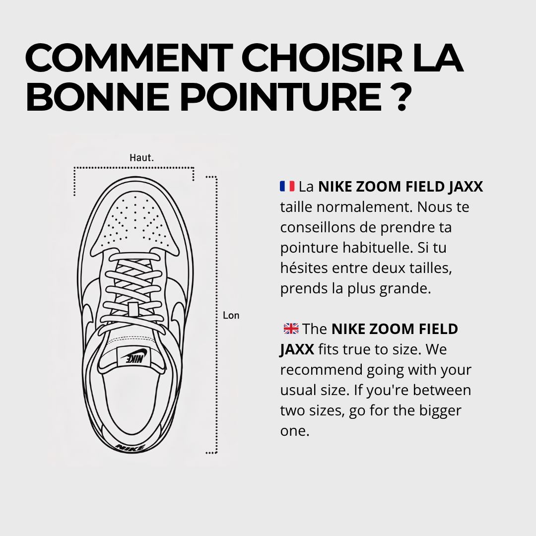 Guide des tailles