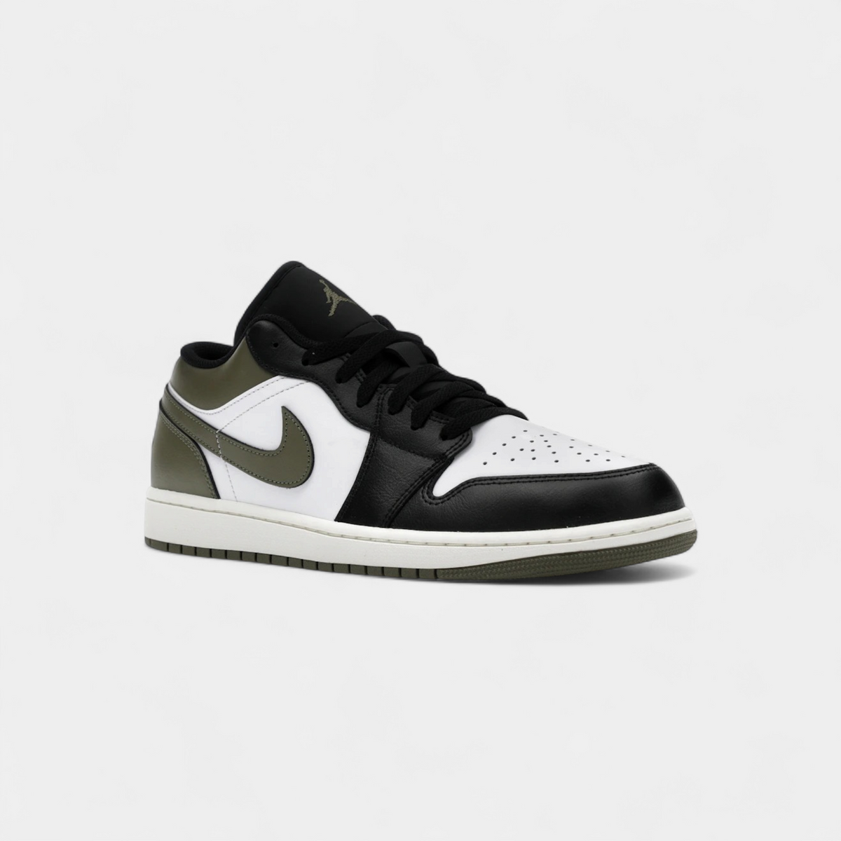 Jordan 1 Low Black Toe Medium Olive
