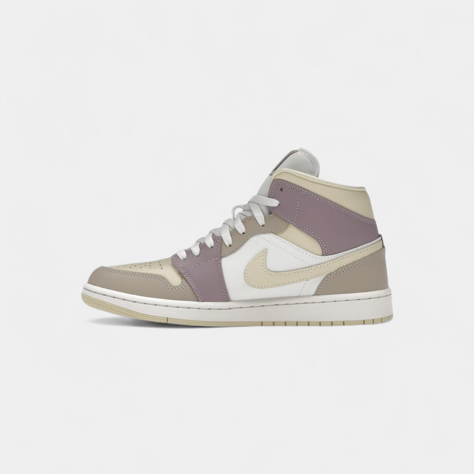 Jordan 1 Mid Light Orewood Brown Taupe Grey (Women's)