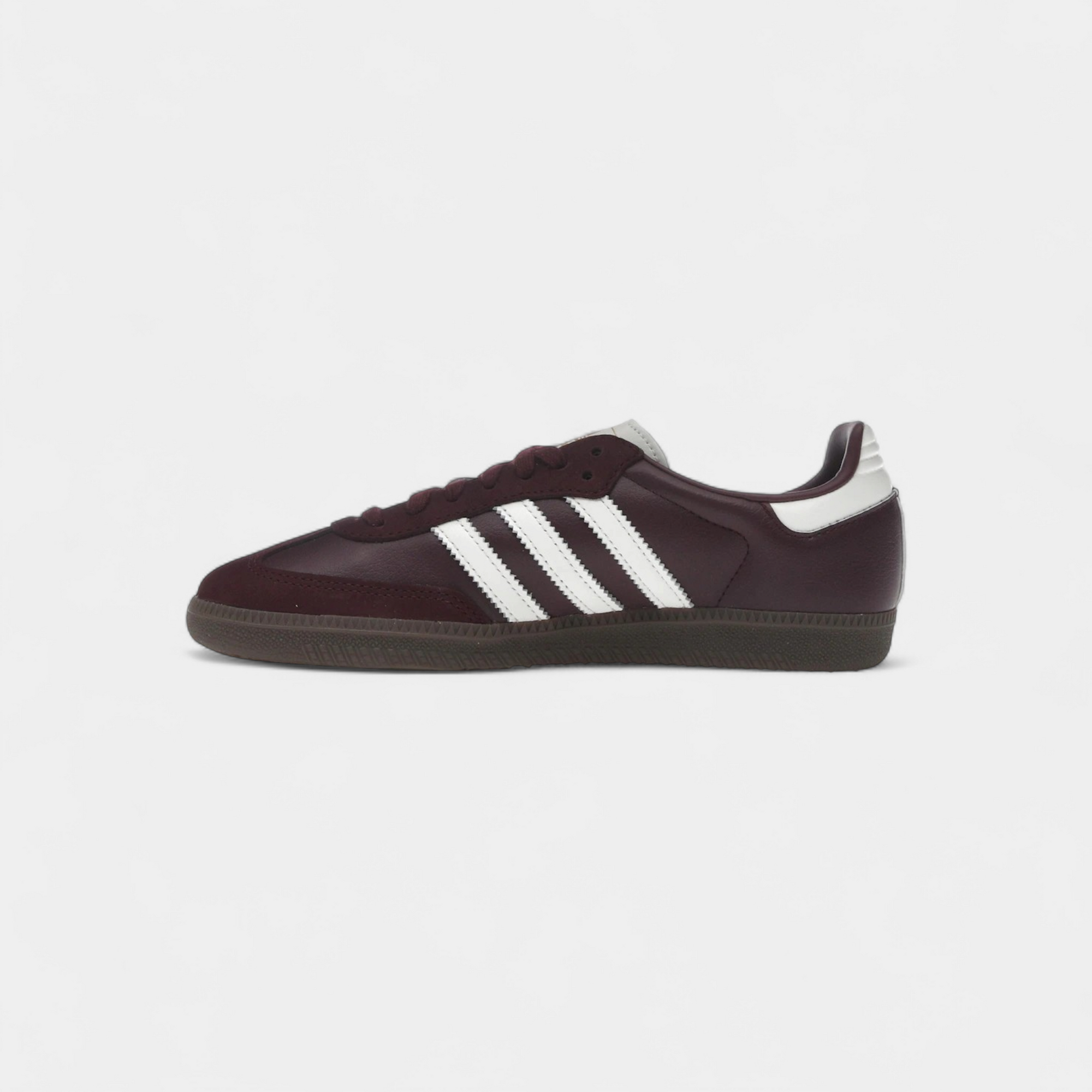 adidas Samba OG Maroon Off White Gum (Women's)
