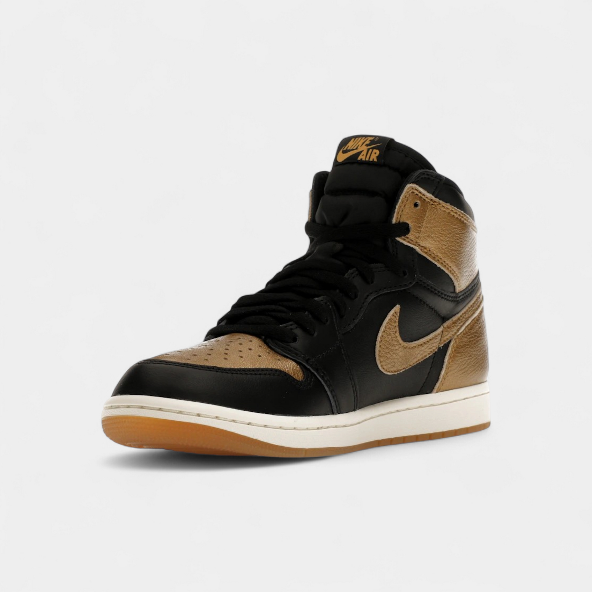 Jordan 1 Retro High OG Black Metallic Gold