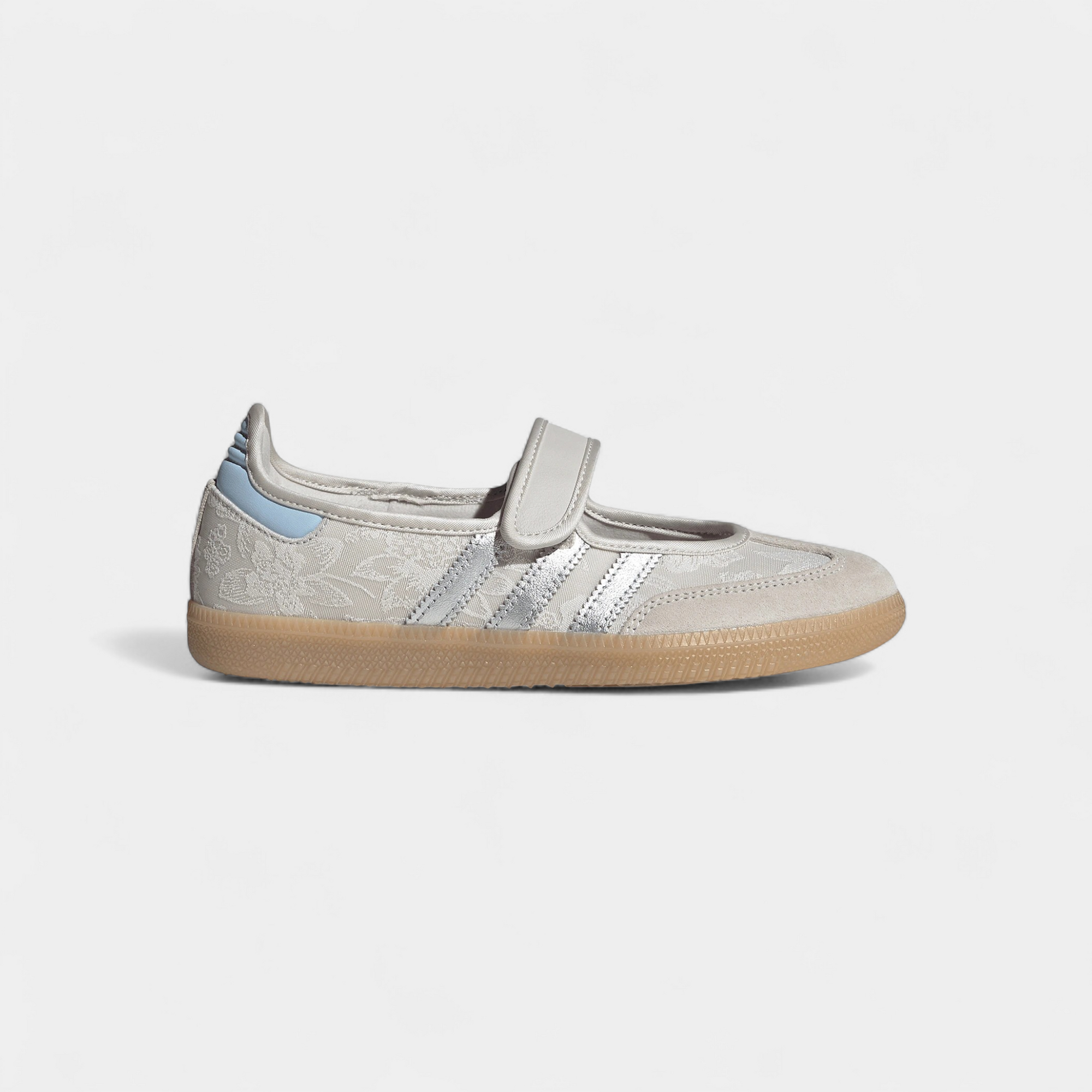 adidas Liberty London Samba Jane Chalk Pearl Silver Metallic Chalk White (Women's)