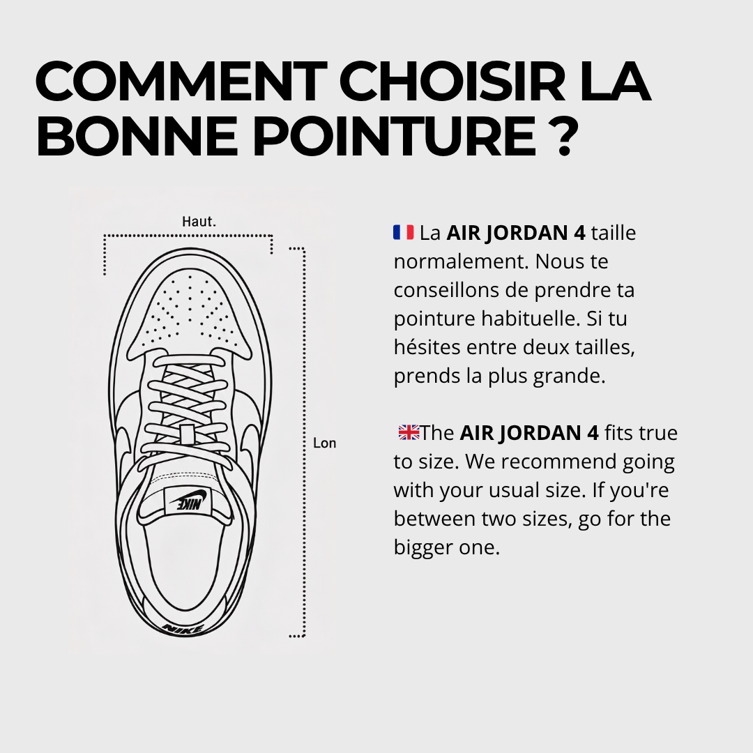 Guide des tailles