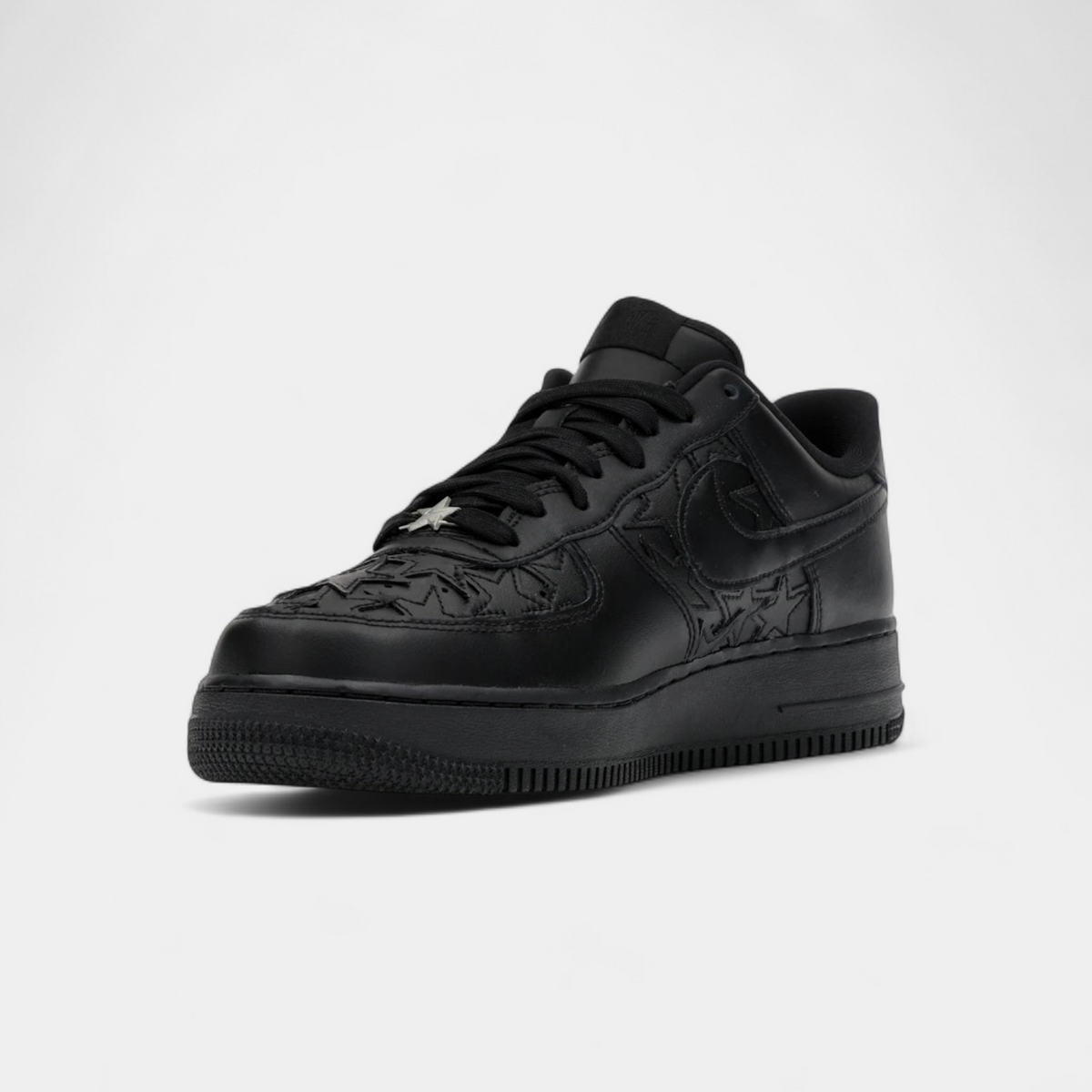 Nike Air Force 1 Low LV8 Triple Black Stars