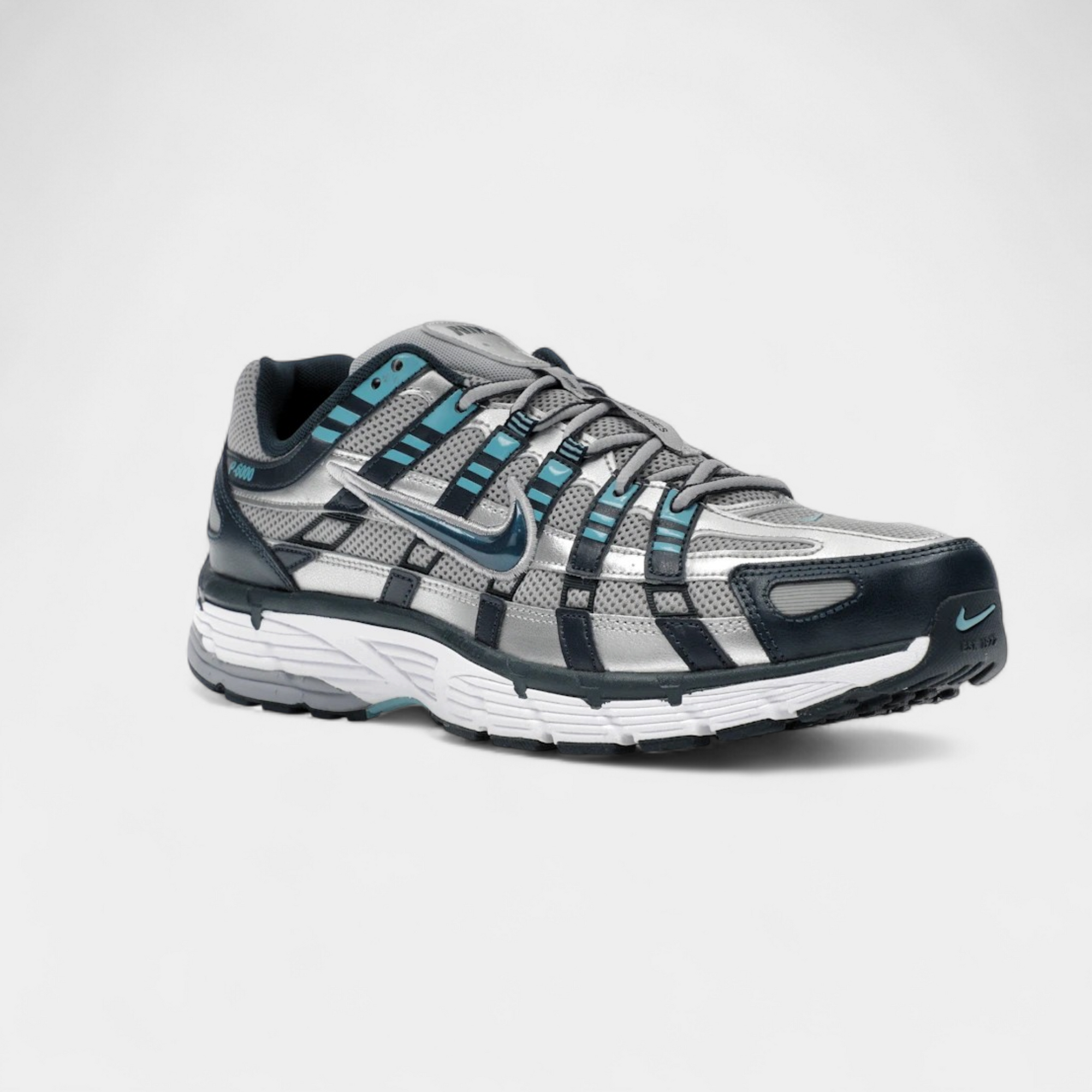Nike P-6000 Armory Navy Flat Silver