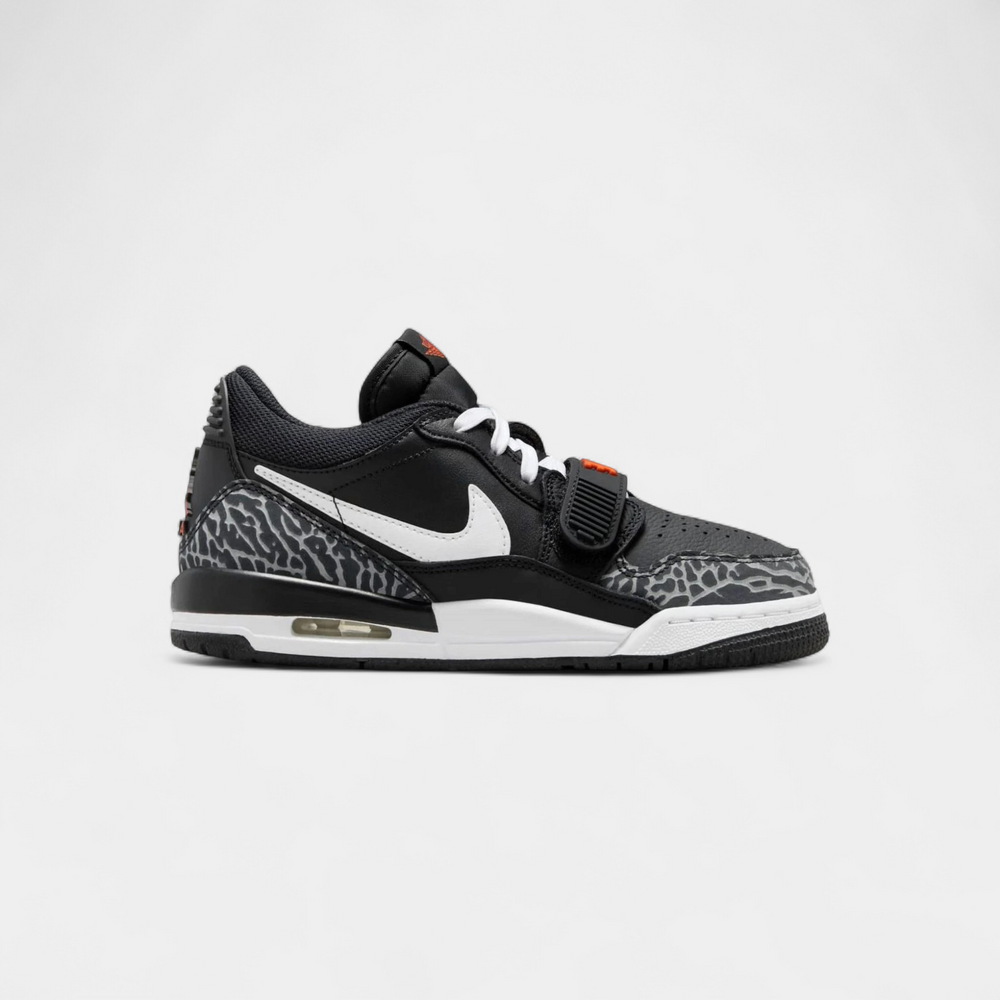 Jordan Legacy 312 Low Black White Safety Orange (GS)