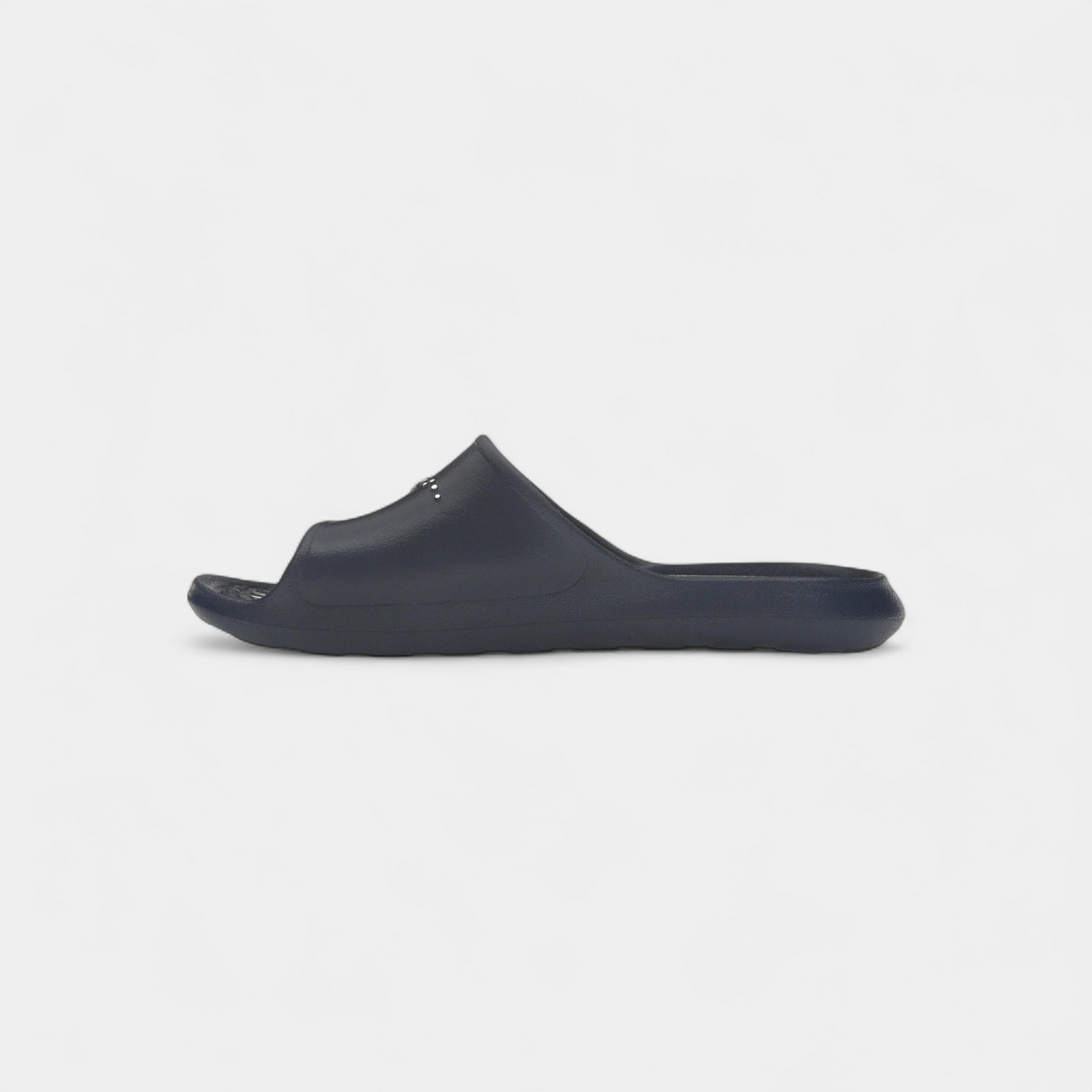 Nike Victori One Shower Slide Polka Dot Swoosh Midnight Navy