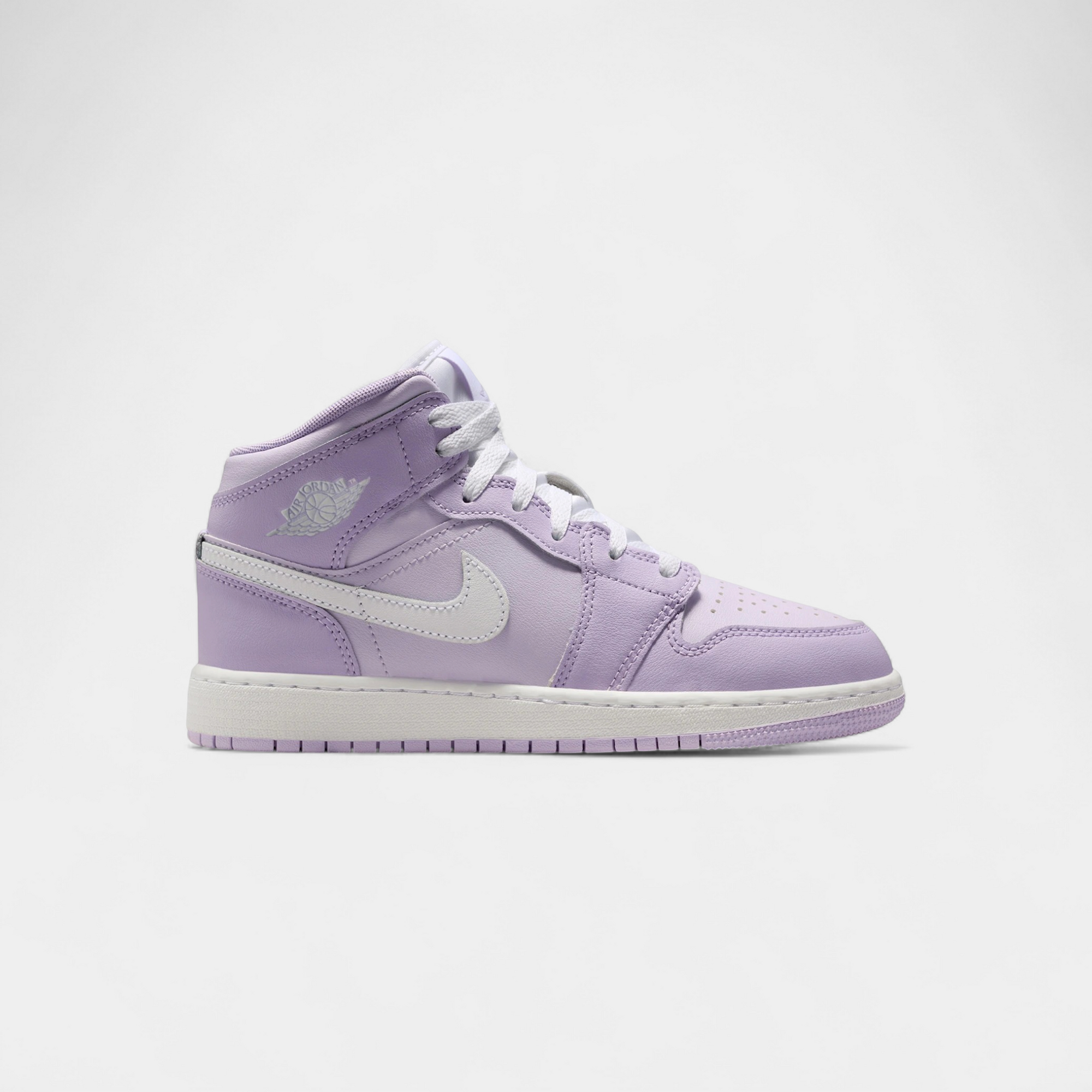Jordan 1 Mid Violet Mist Barely Grape (GS)