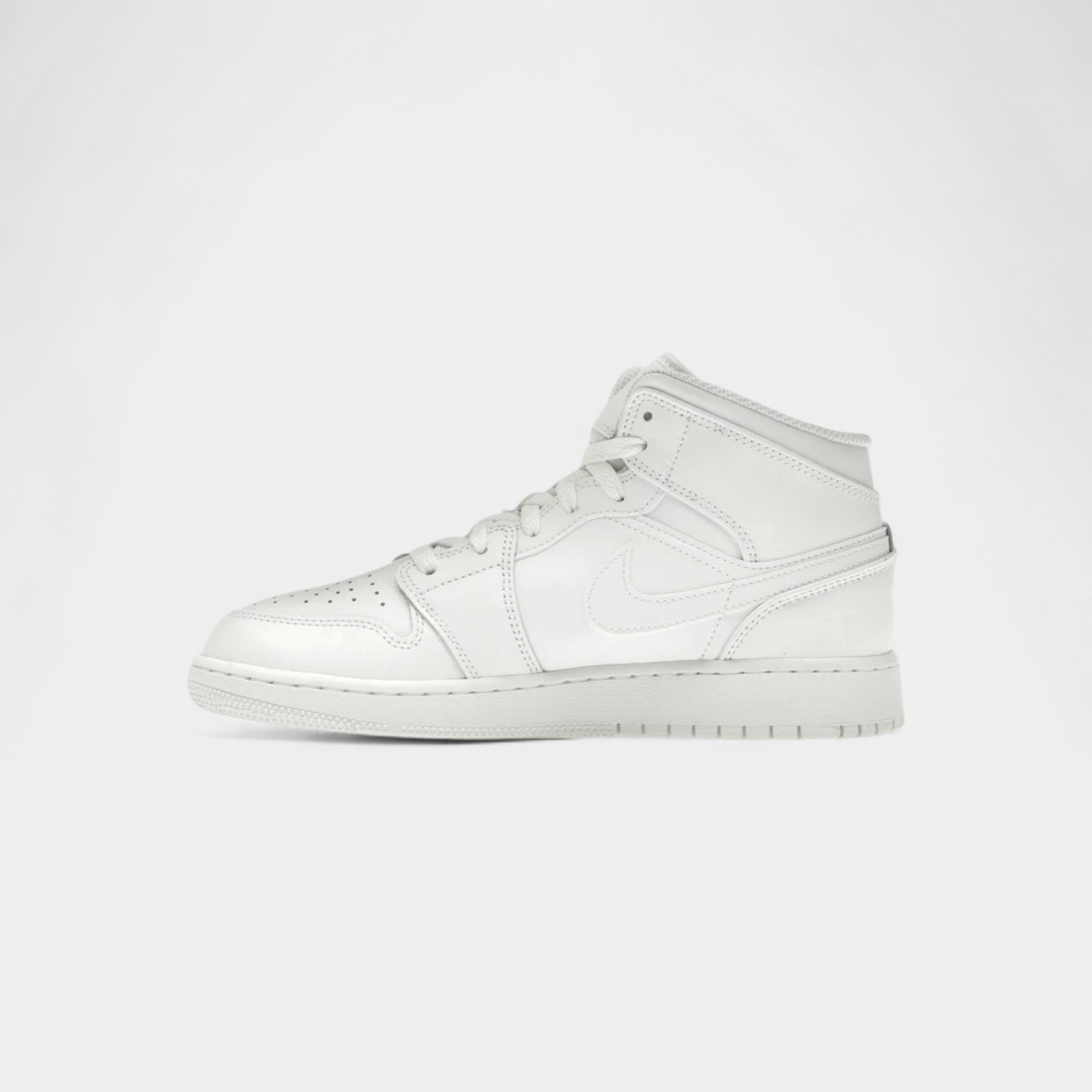 Jordan 1 Mid Triple White (2023) (GS)