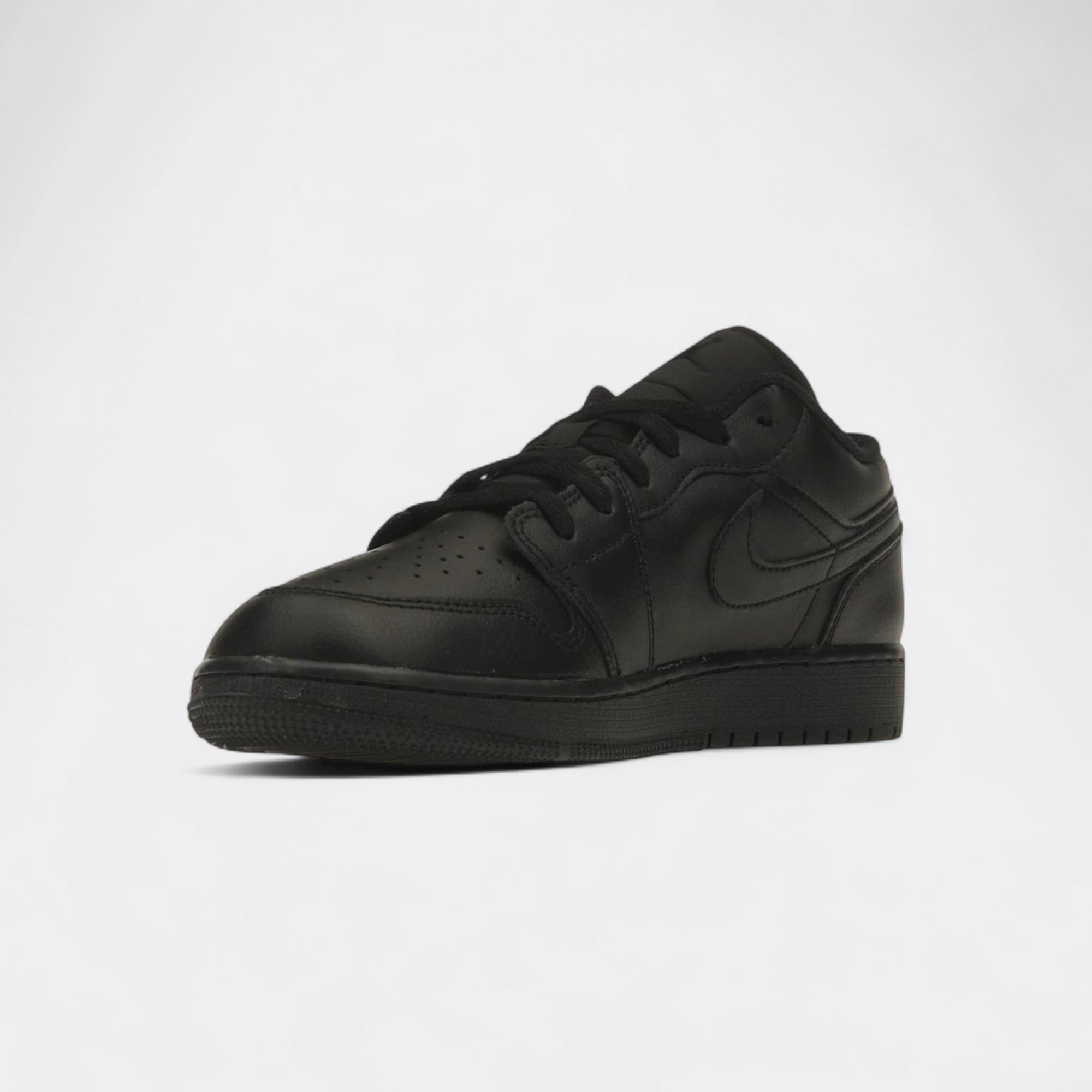 Jordan 1 Low Triple Black (2022) (GS)