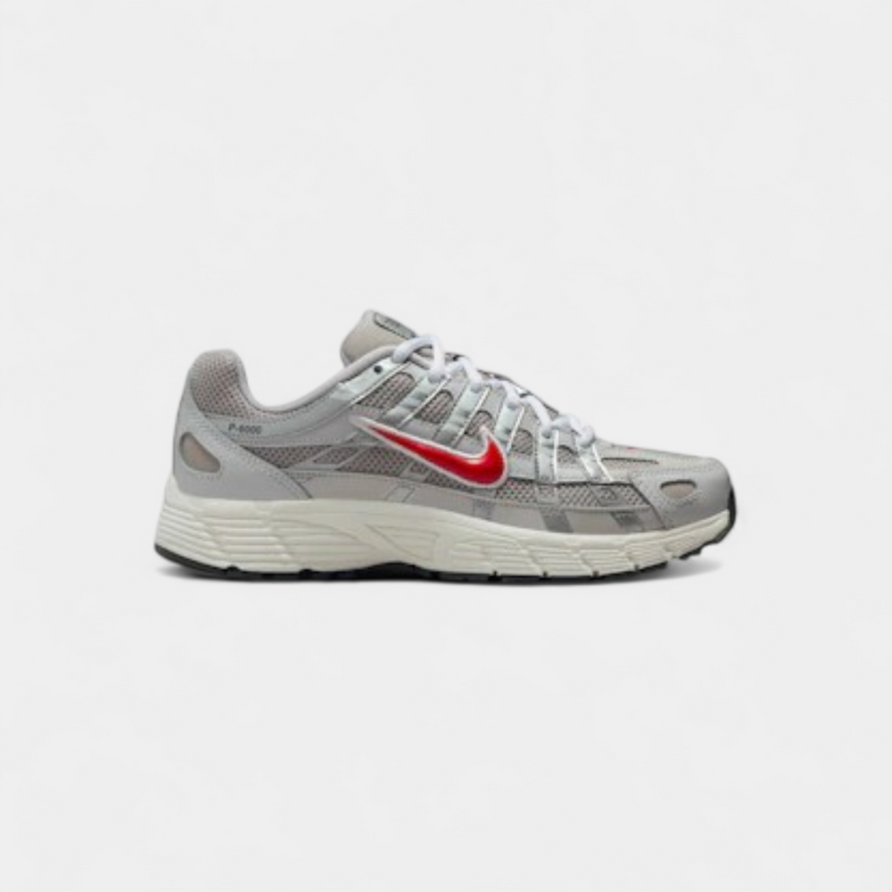 Nike P-6000 College Grey Phantom Fire Red (GS)