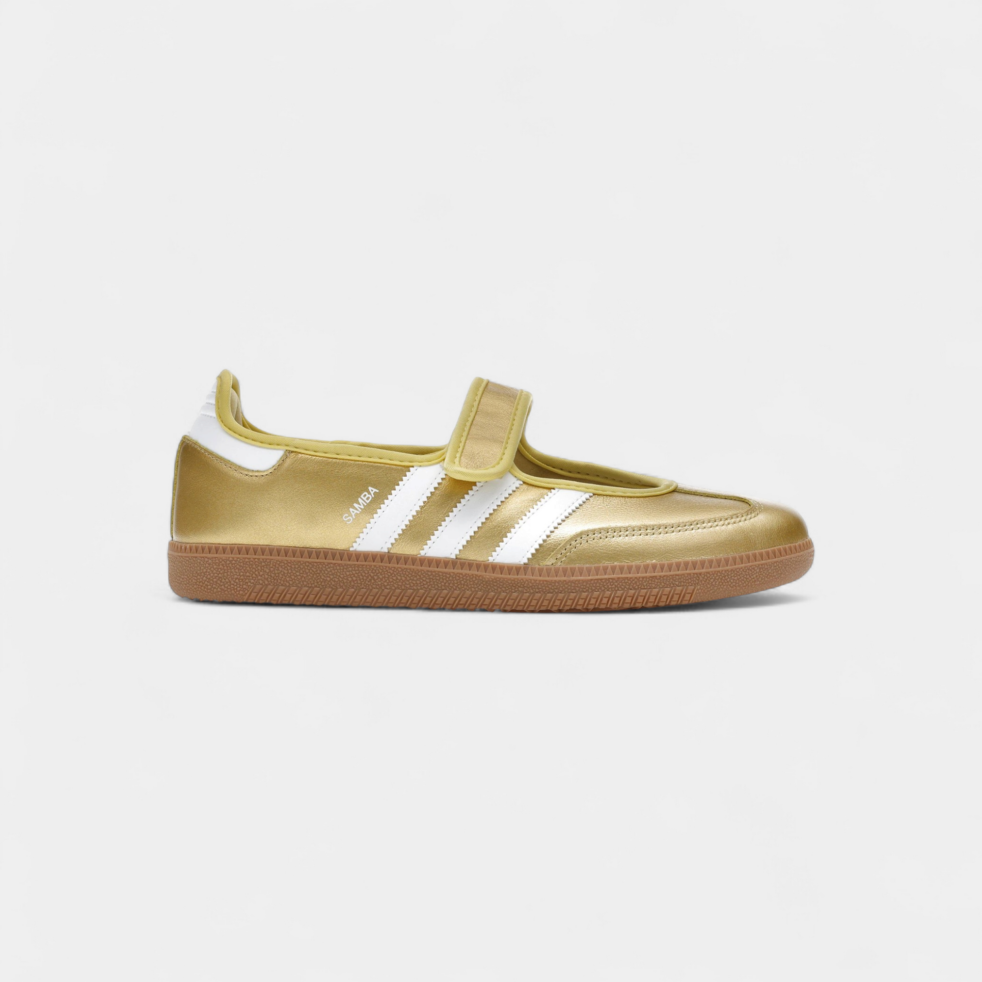 adidas Samba Jane Gold Metallic White (Women's)