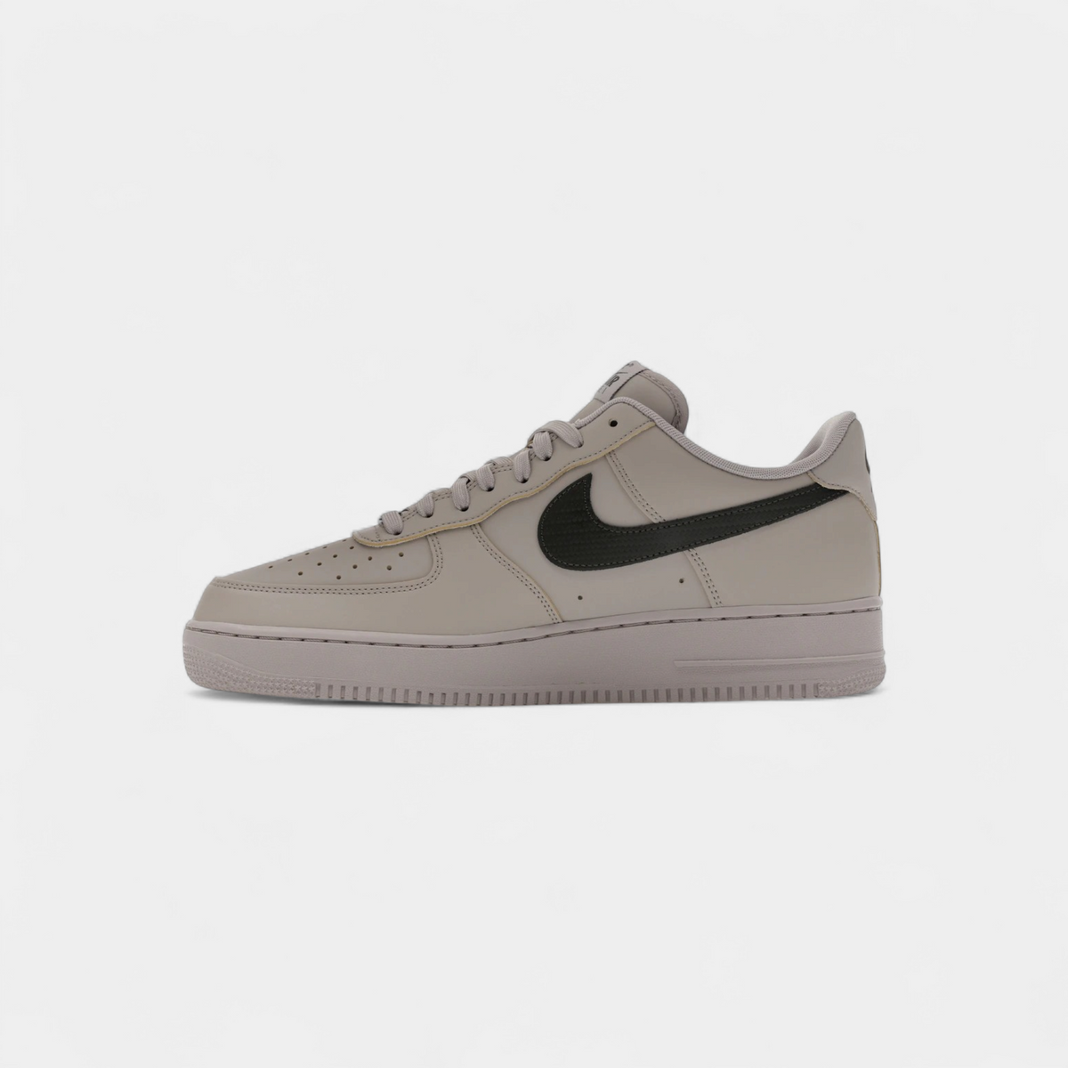 Nike Air Force 1 Low '07 Carbon Fiber Swoosh College Grey Newsprint