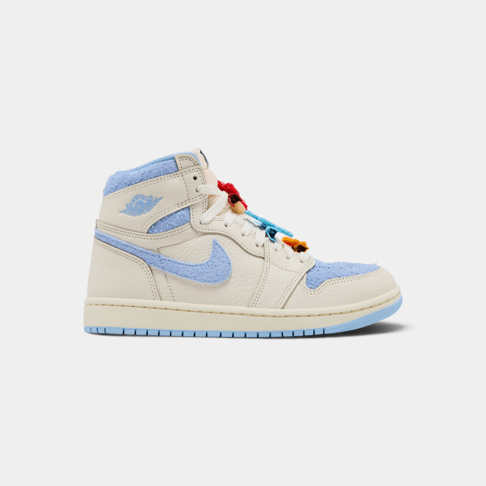 Jordan 1 Retro High OG Pale Ivory Psychic Blue (Women's)