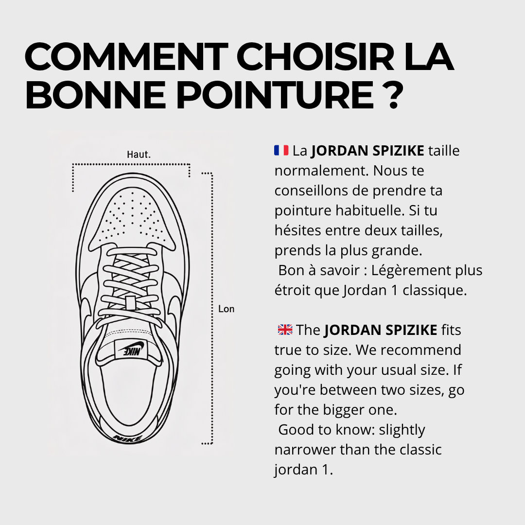 Guide des tailles