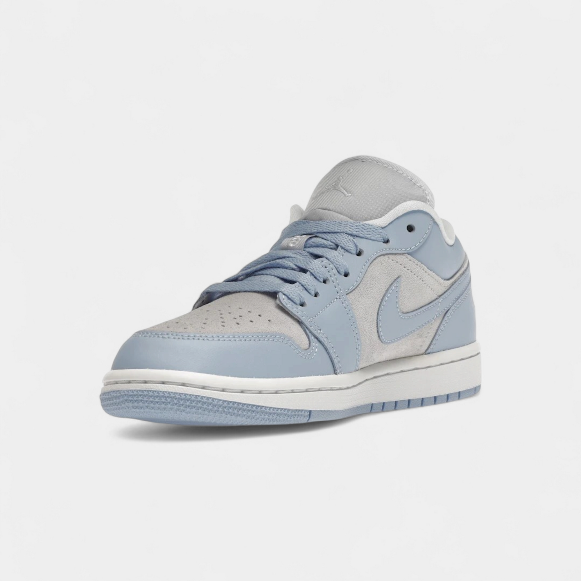 Jordan 1 Low Football Grey Aluminum (Women's)