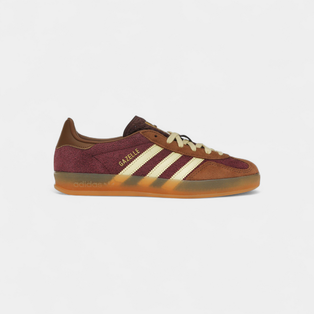 adidas Gazelle Indoor Maroon Almost Yellow