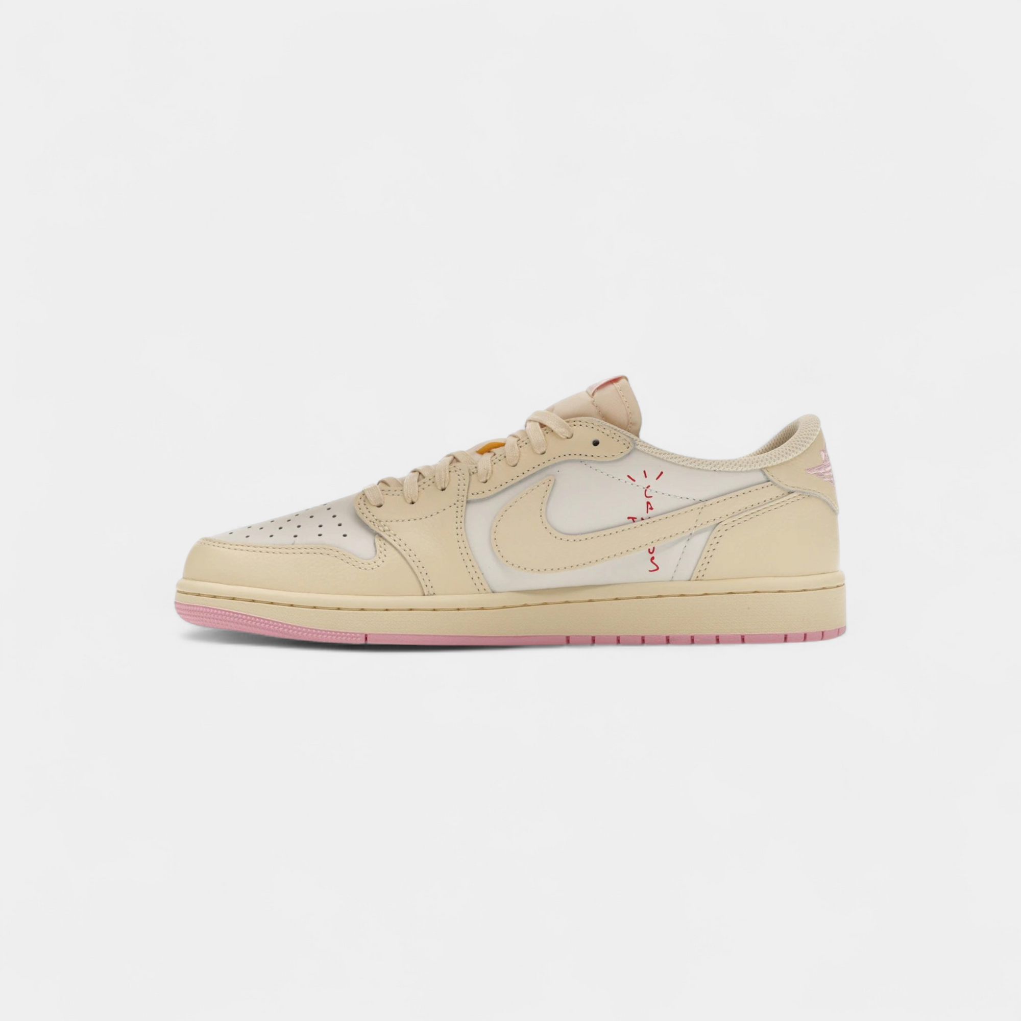 Jordan 1 Retro Low OG SP Travis Scott Shy Pink
