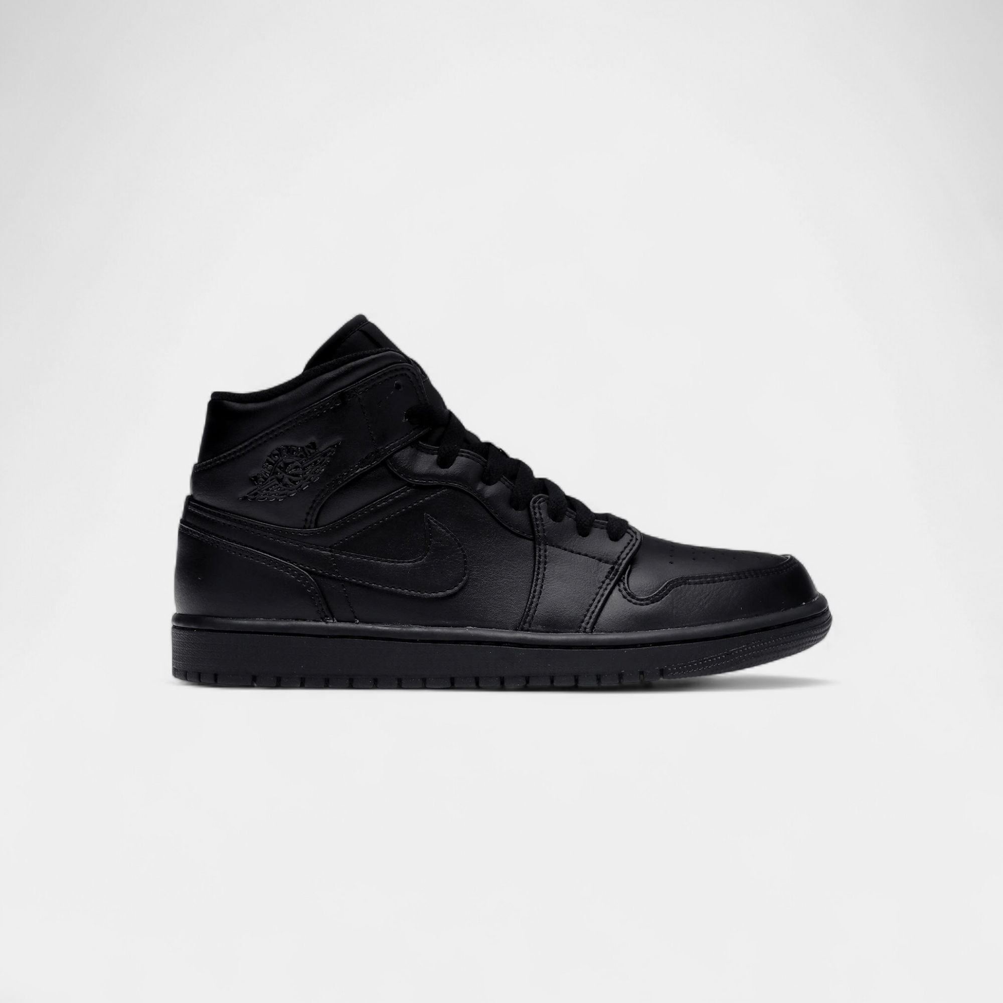 Jordan 1 Mid Triple Black