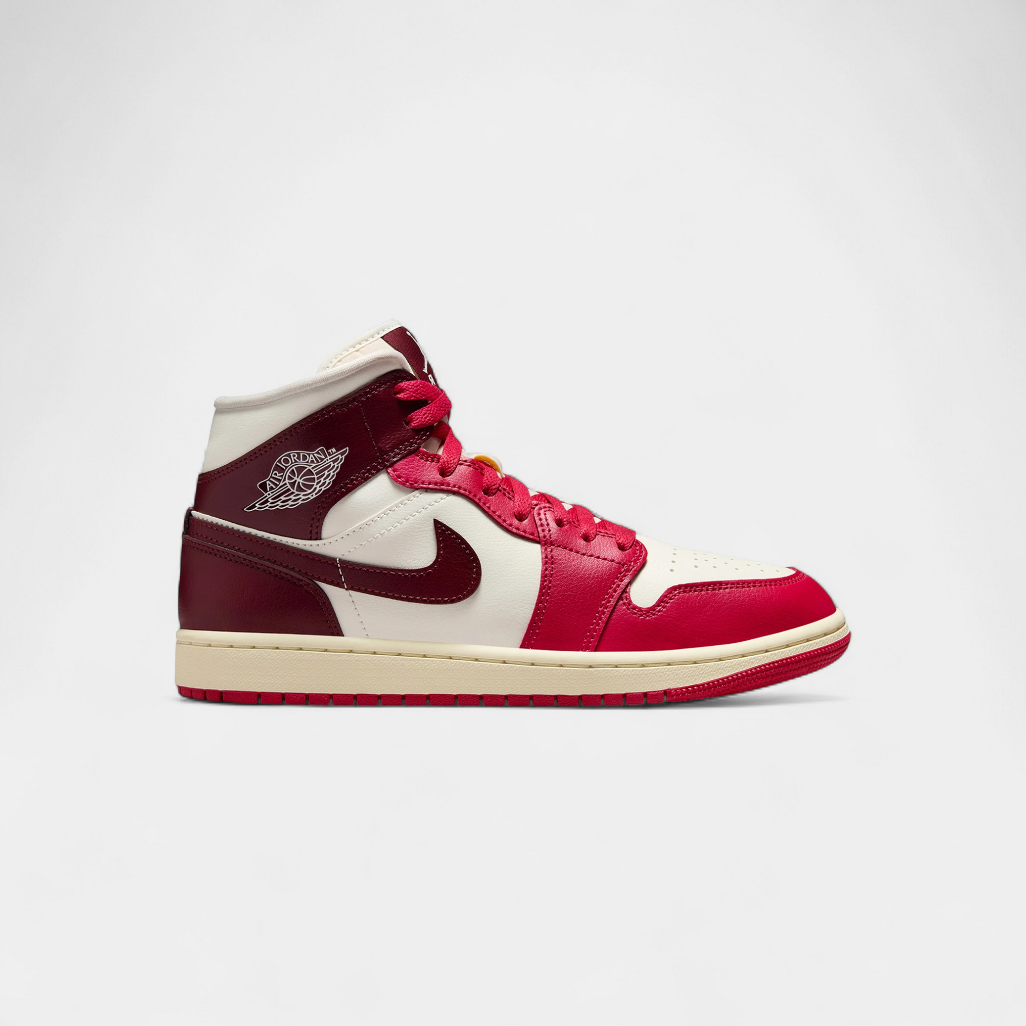 Jordan 1 Mid Sail Mystic Hibiscus (Women's)