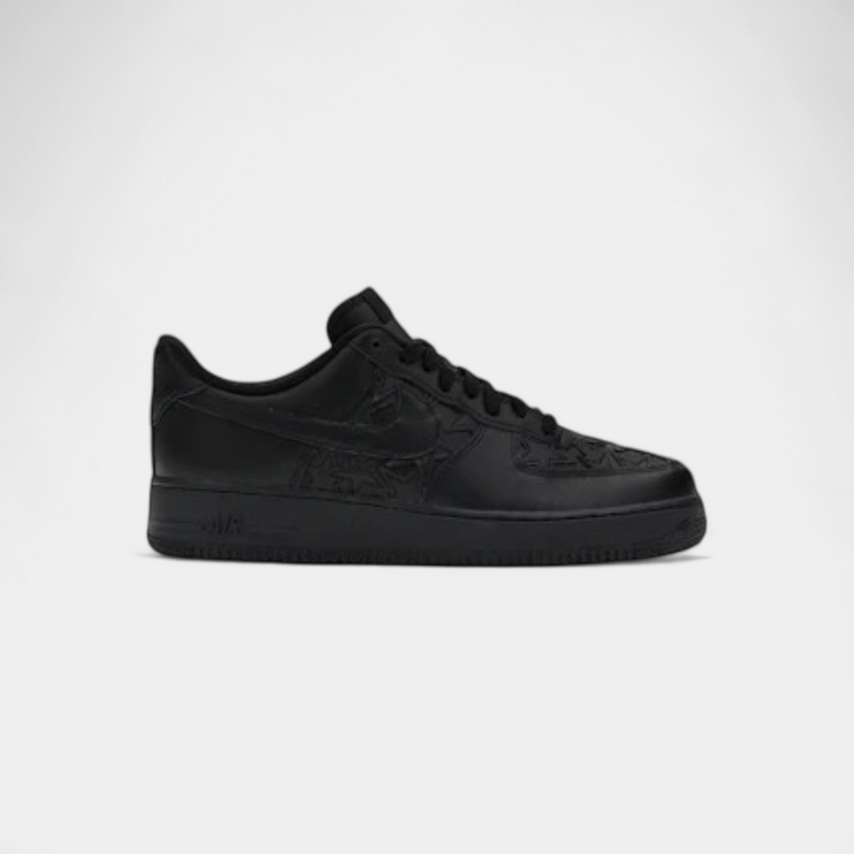 Nike Air Force 1 Low LV8 Triple Black Stars