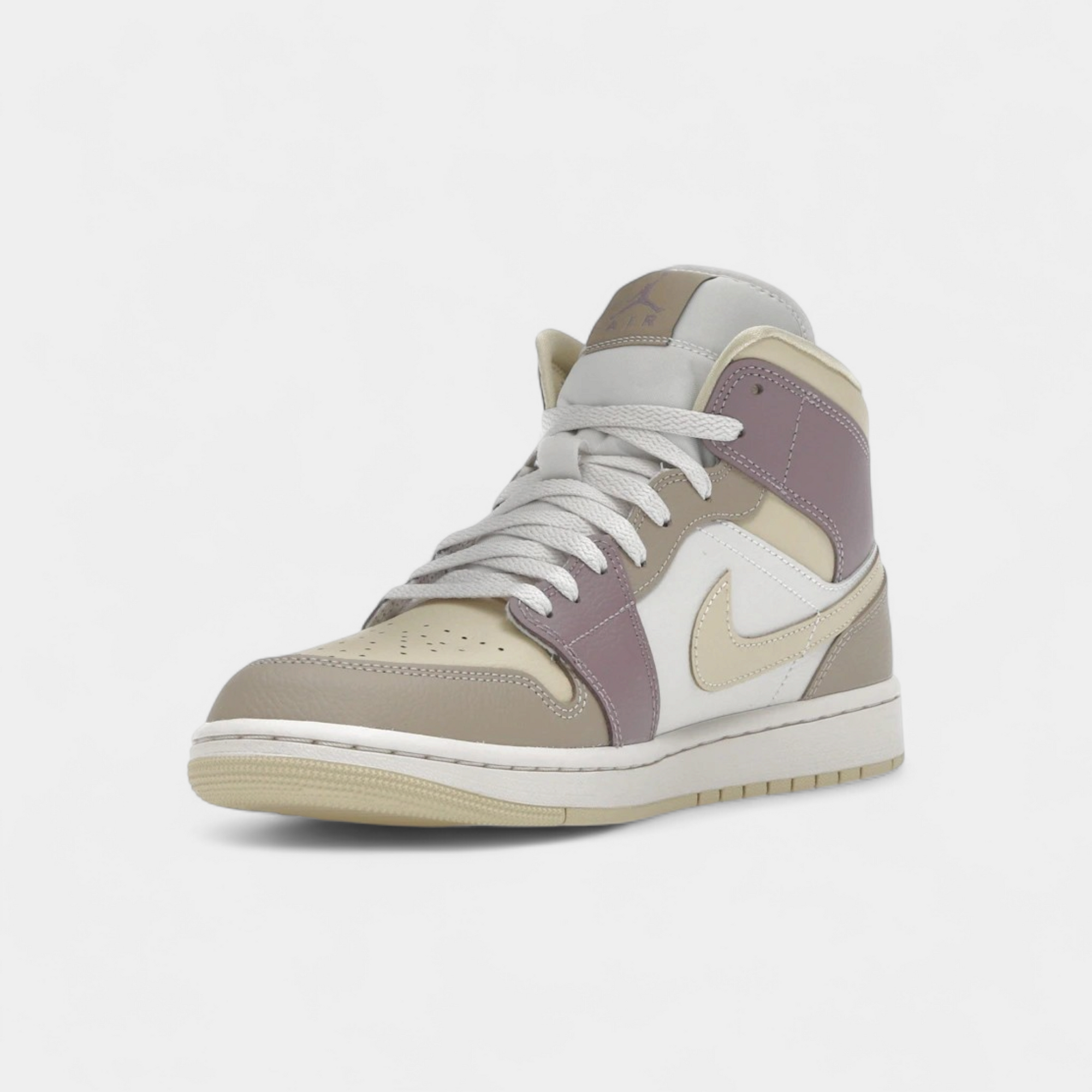 Jordan 1 Mid Light Orewood Brown Taupe Grey (Women's)