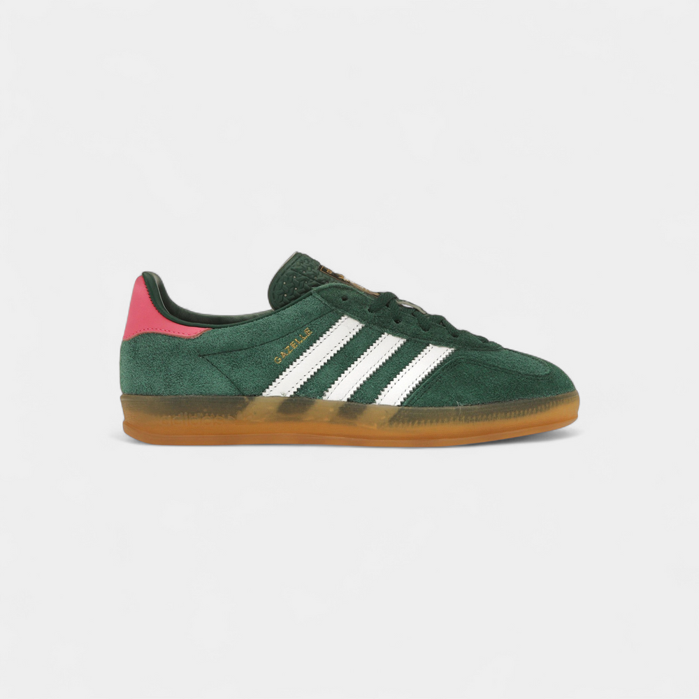 adidas Gazelle Indoor Collegiate Green Lucid Pink (Women's)