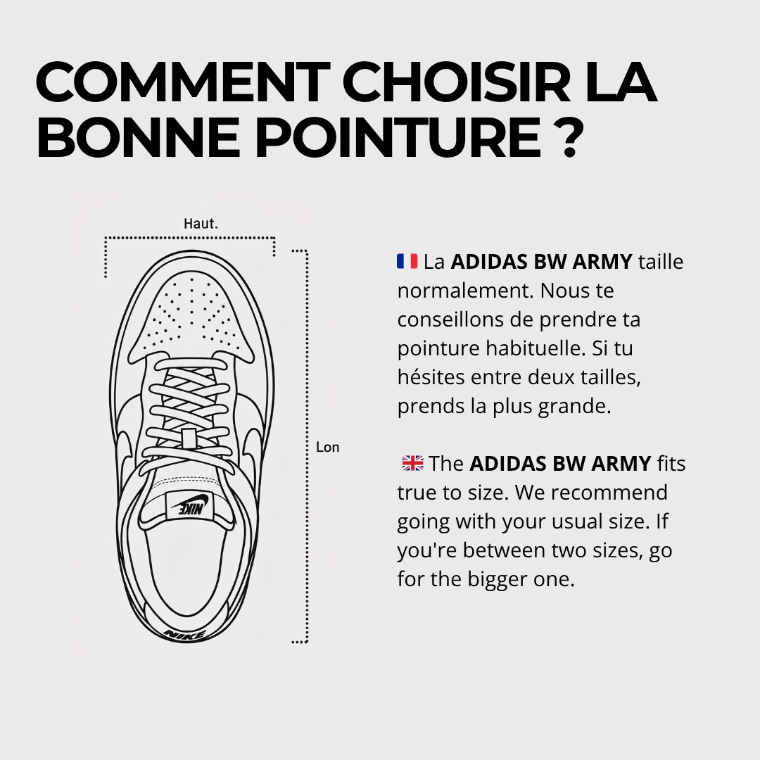 Guide des tailles