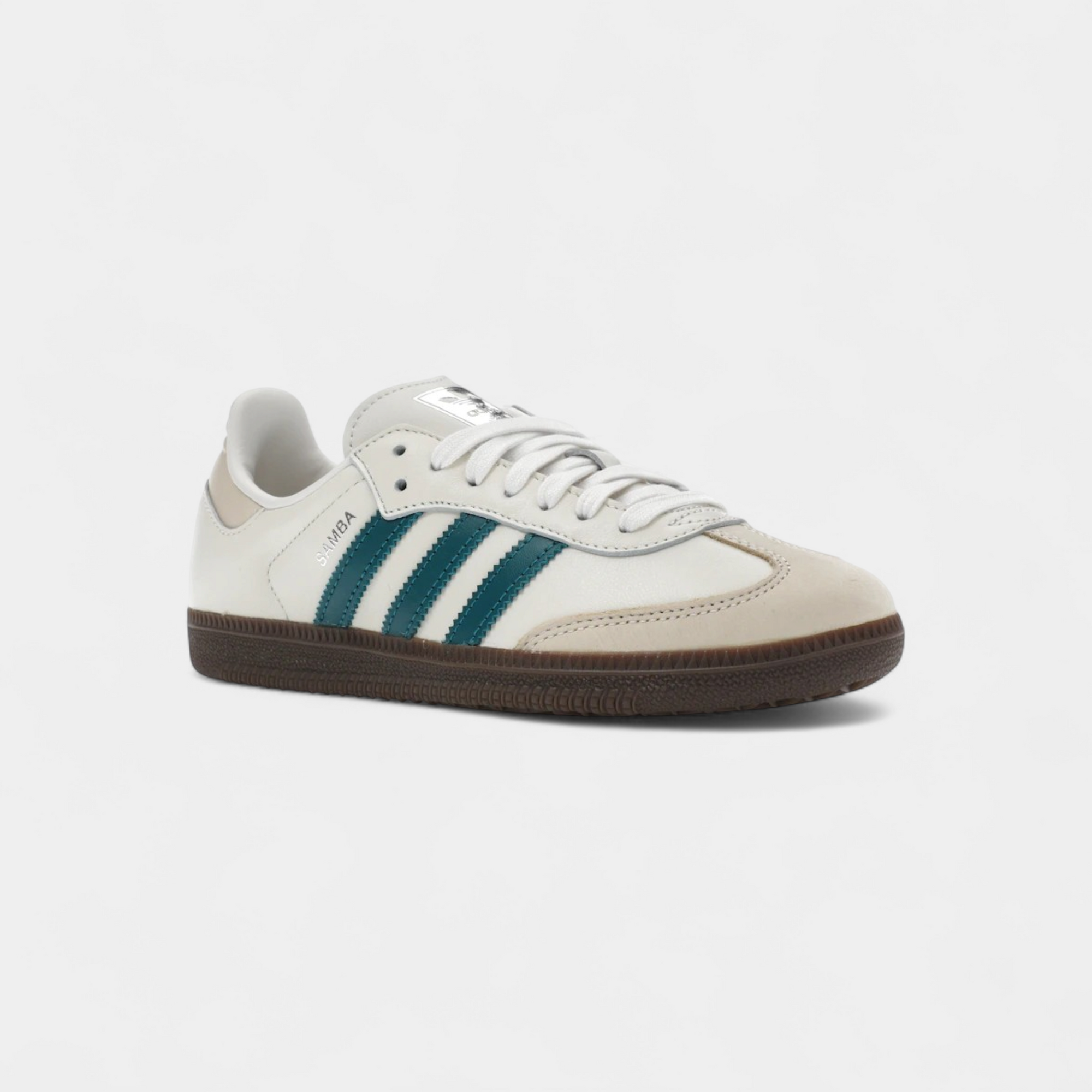 adidas Samba OG Cloud White Legacy Teal (Women's)