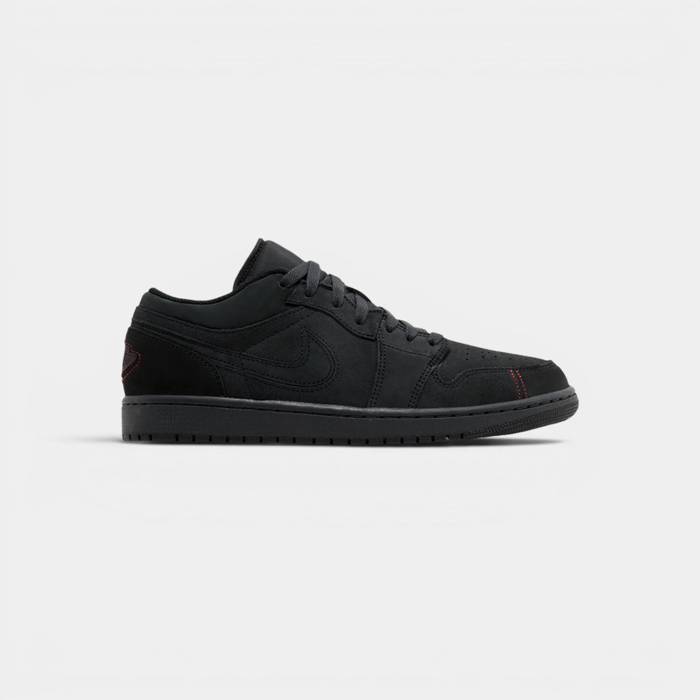 Jordan 1 Low SE Craft Dark Smoke Grey Varsity Red