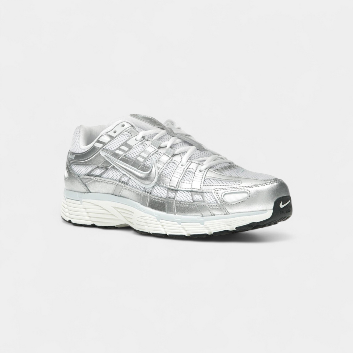 Nike P-6000 White Blue Tint Sail Metallic Silver (Women's)