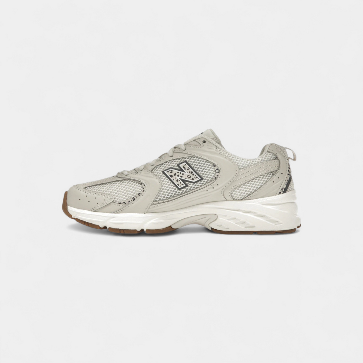 New Balance 530 Moonbeam Cow Print