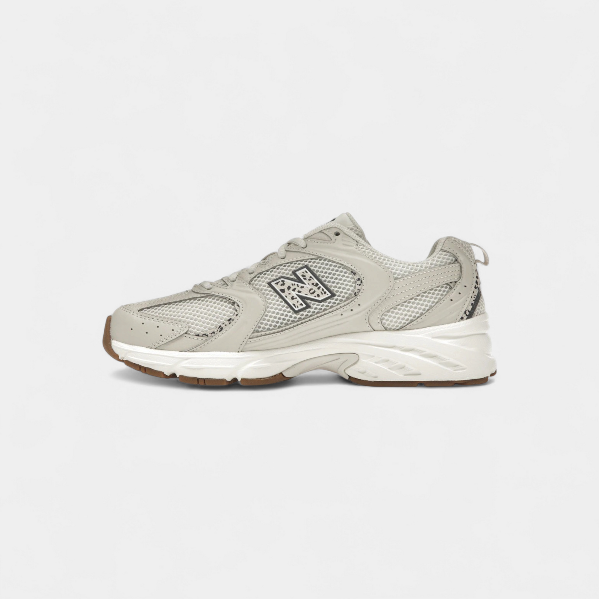 New Balance 530 Moonbeam Cow Print