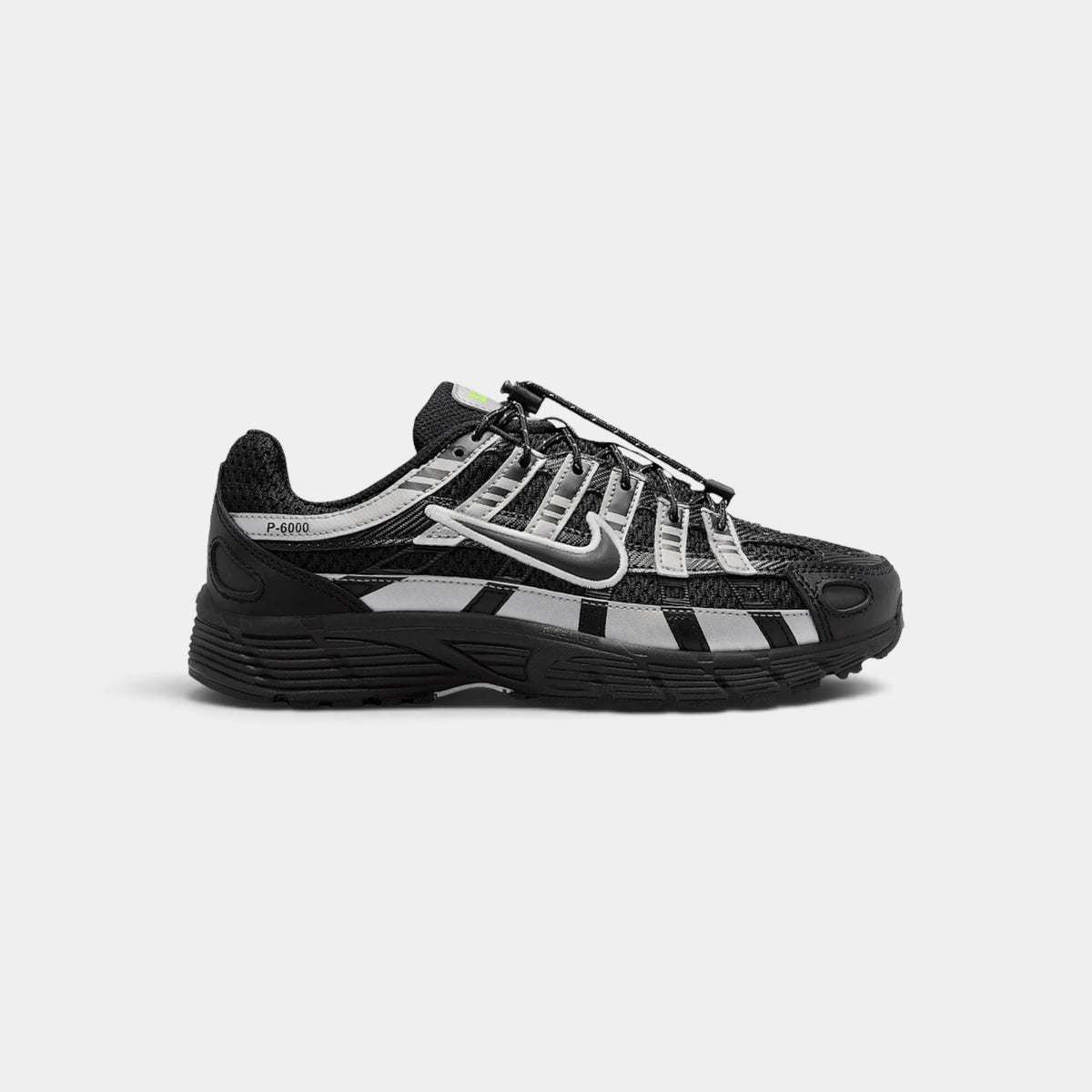 Nike P-6000 Black Metallic Silver Volt Ice (GS)