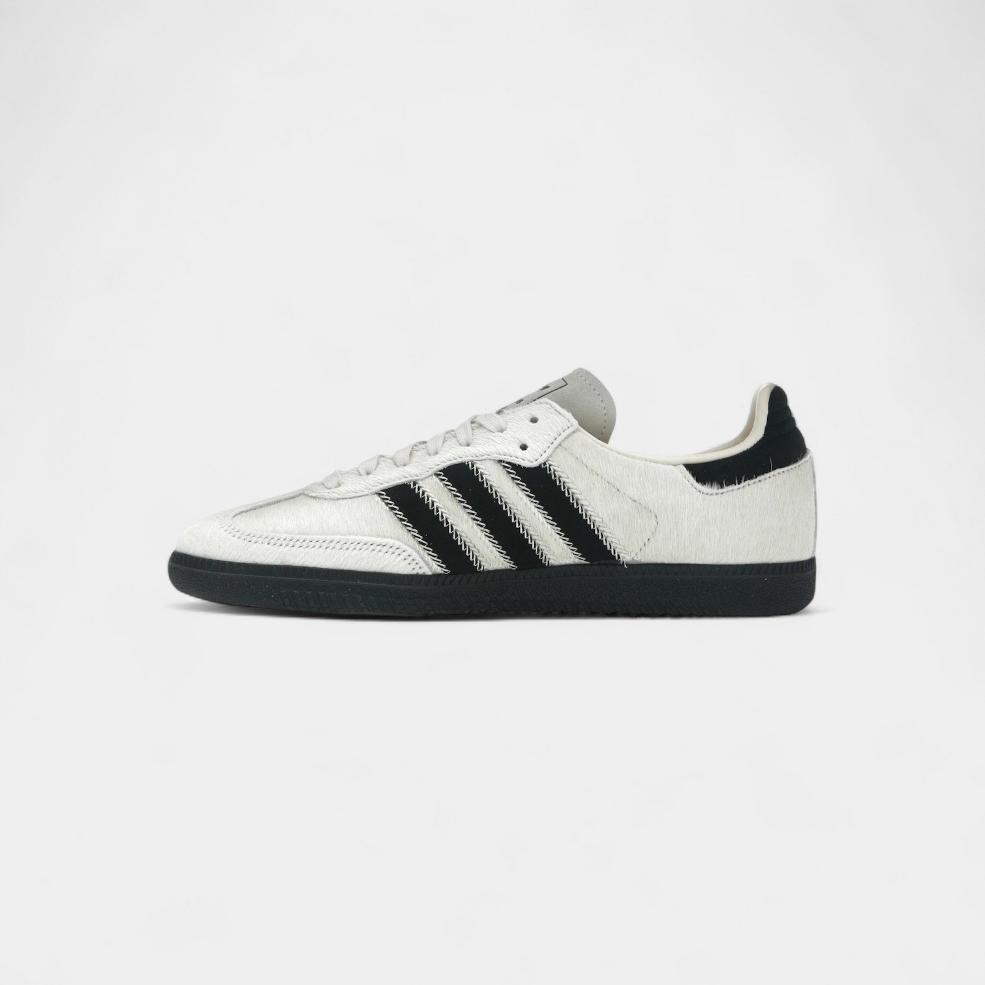 adidas Samba OG Wonder White Black Pony (Women's)