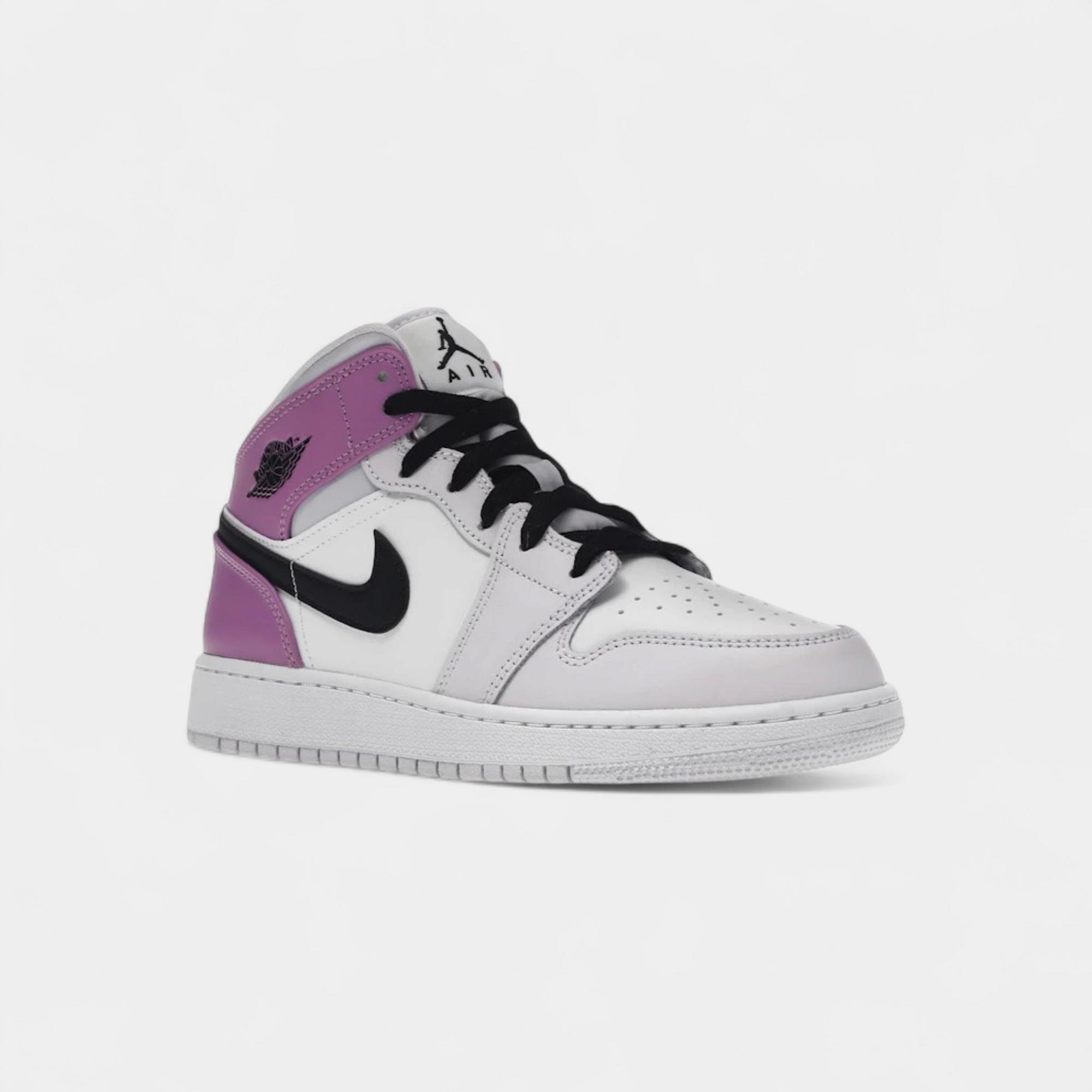 Jordan 1 Mid Barely Grape (GS)