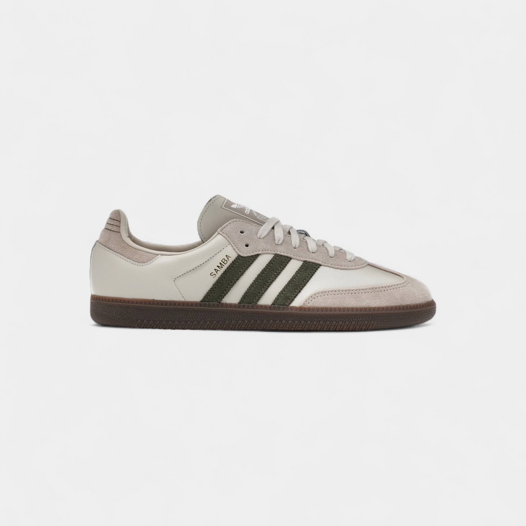 adidas Samba OG Aluminum Dark Khaki