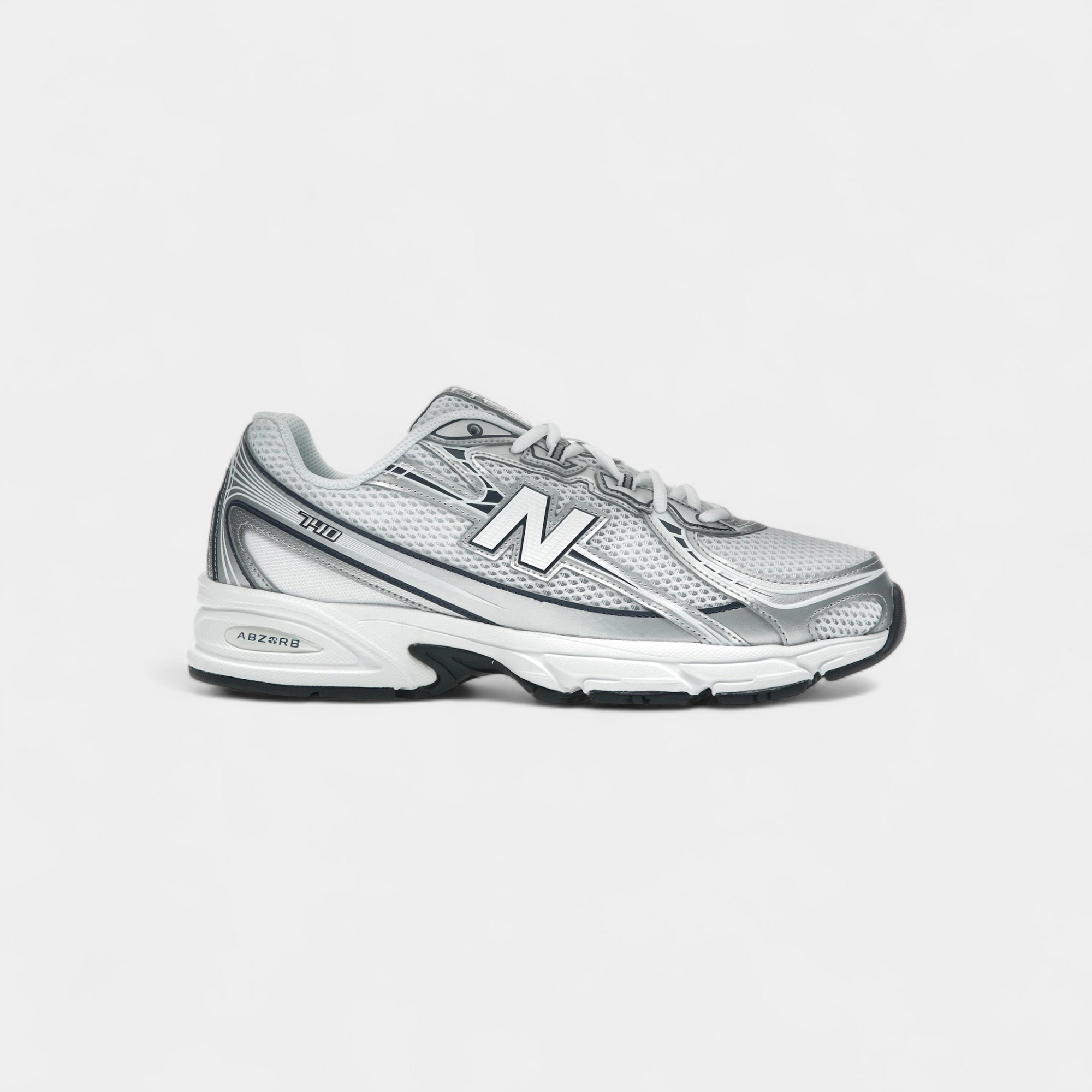 New Balance 740v2 White Shadow Grey Navy