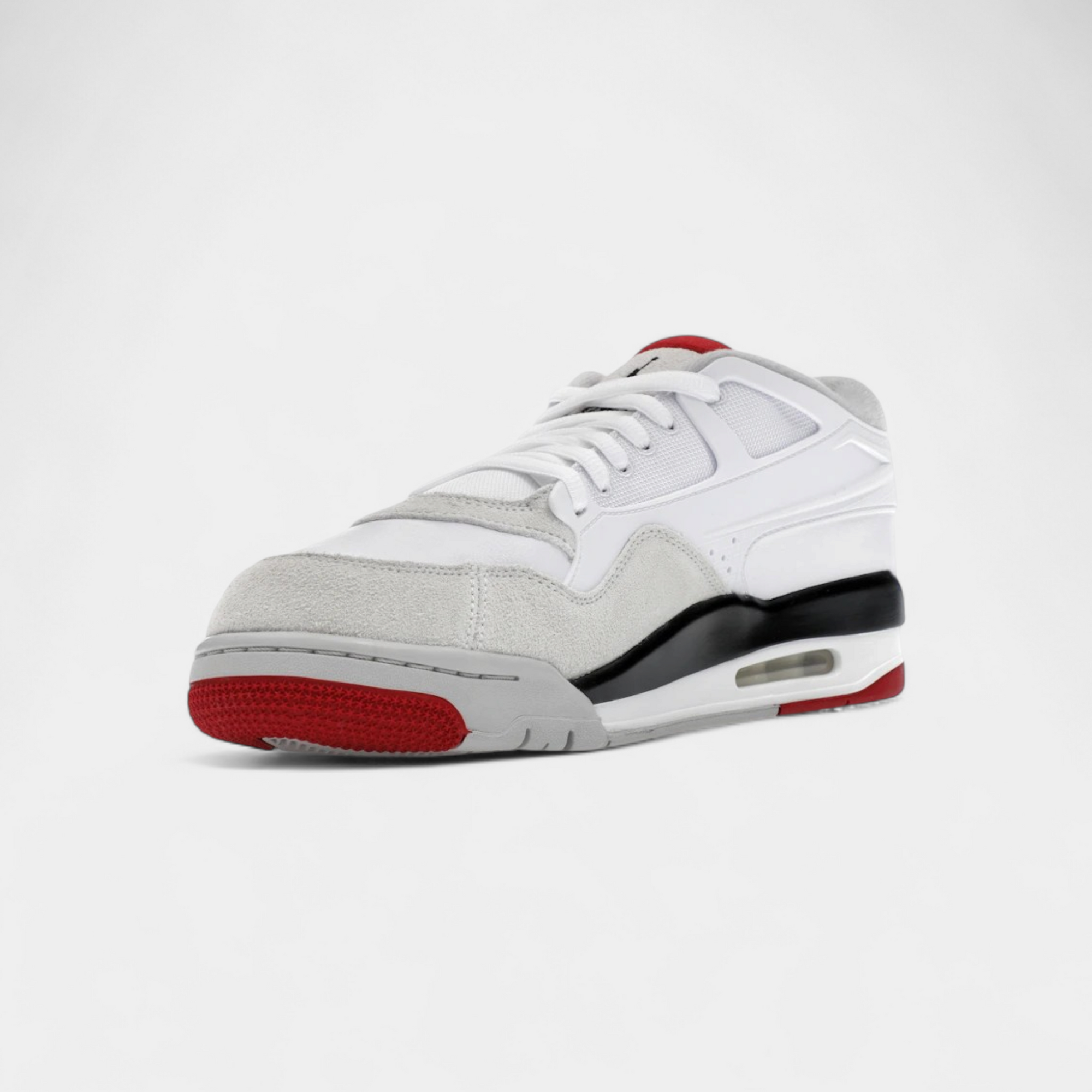Jordan 4 RM White Fire Red
