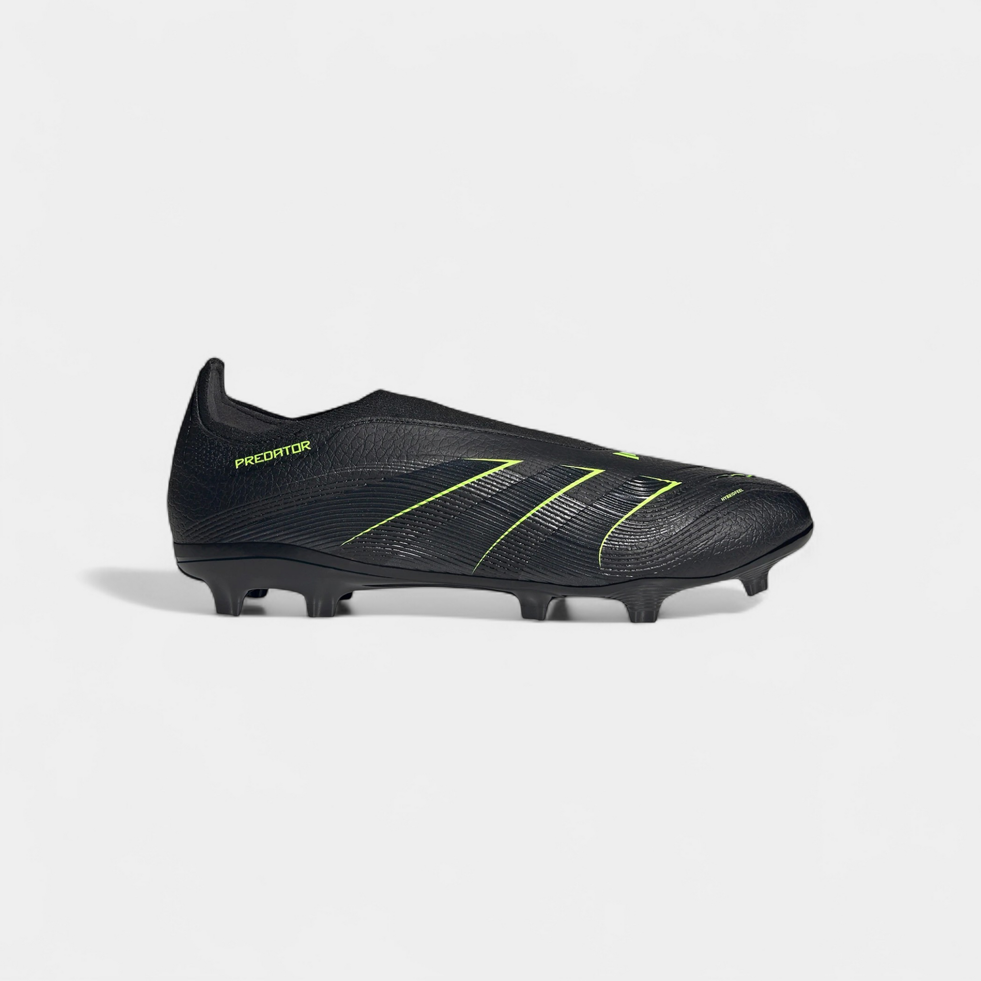 adidas Predator League Laceless FG/MG Core Black Carbon Lucid Lemon