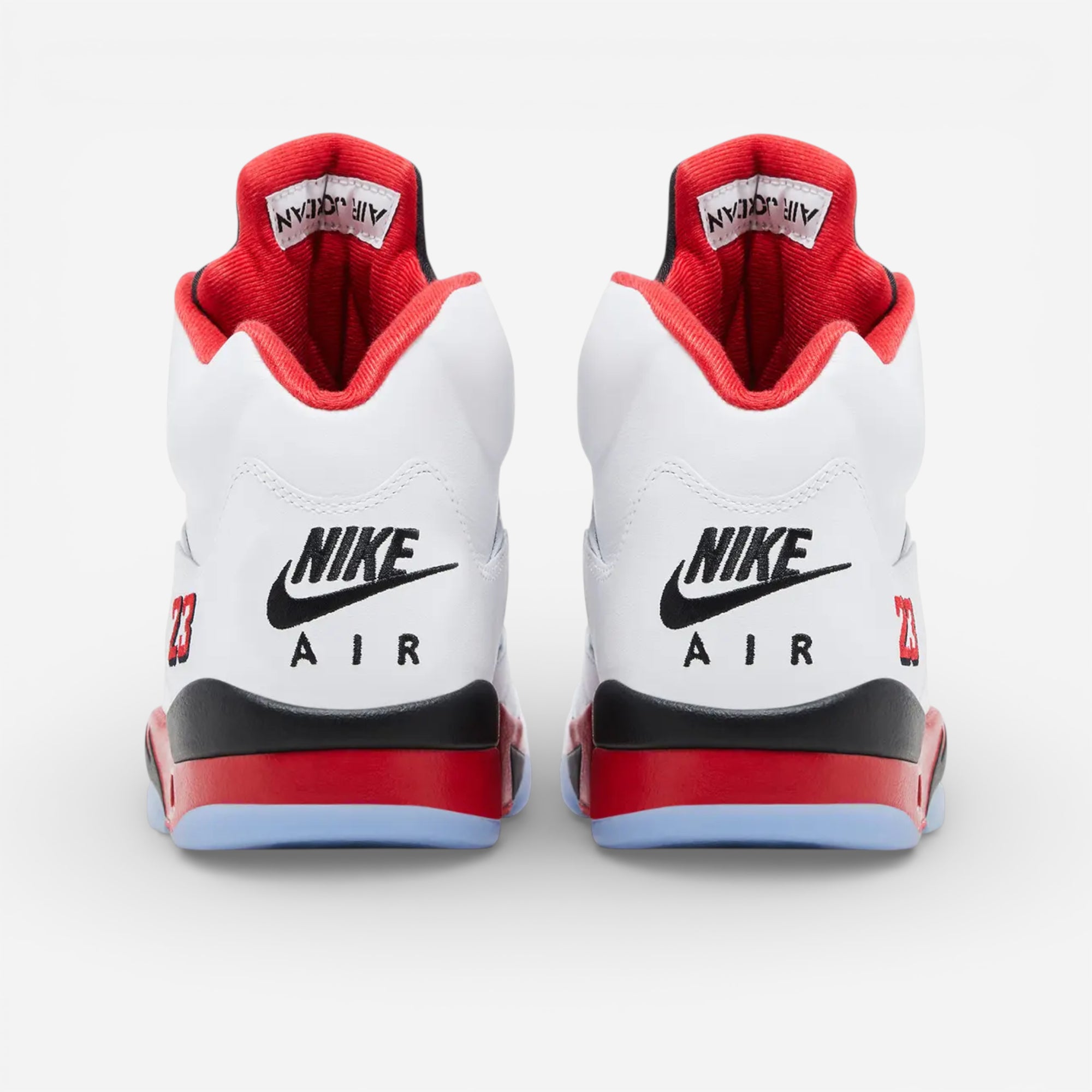 Jordan 5 Retro Fire Red Black Tongue (2025)